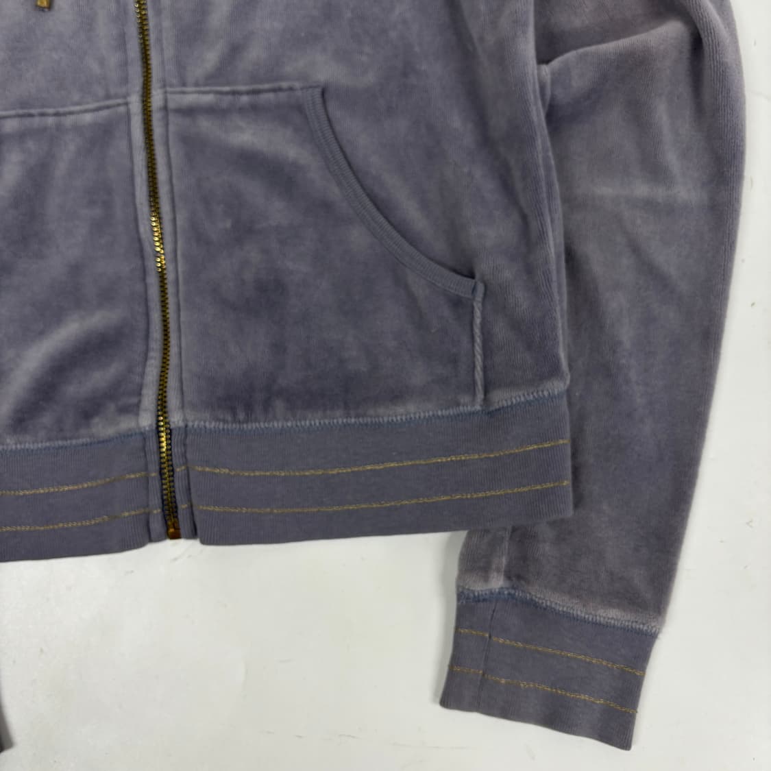 주씨 꾸띄르 벨벳 후드집업 상품이미지7