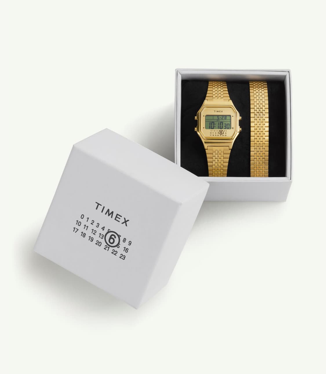 MM6 x Timex T80 워치 기프트세트 골드 상품이미지1