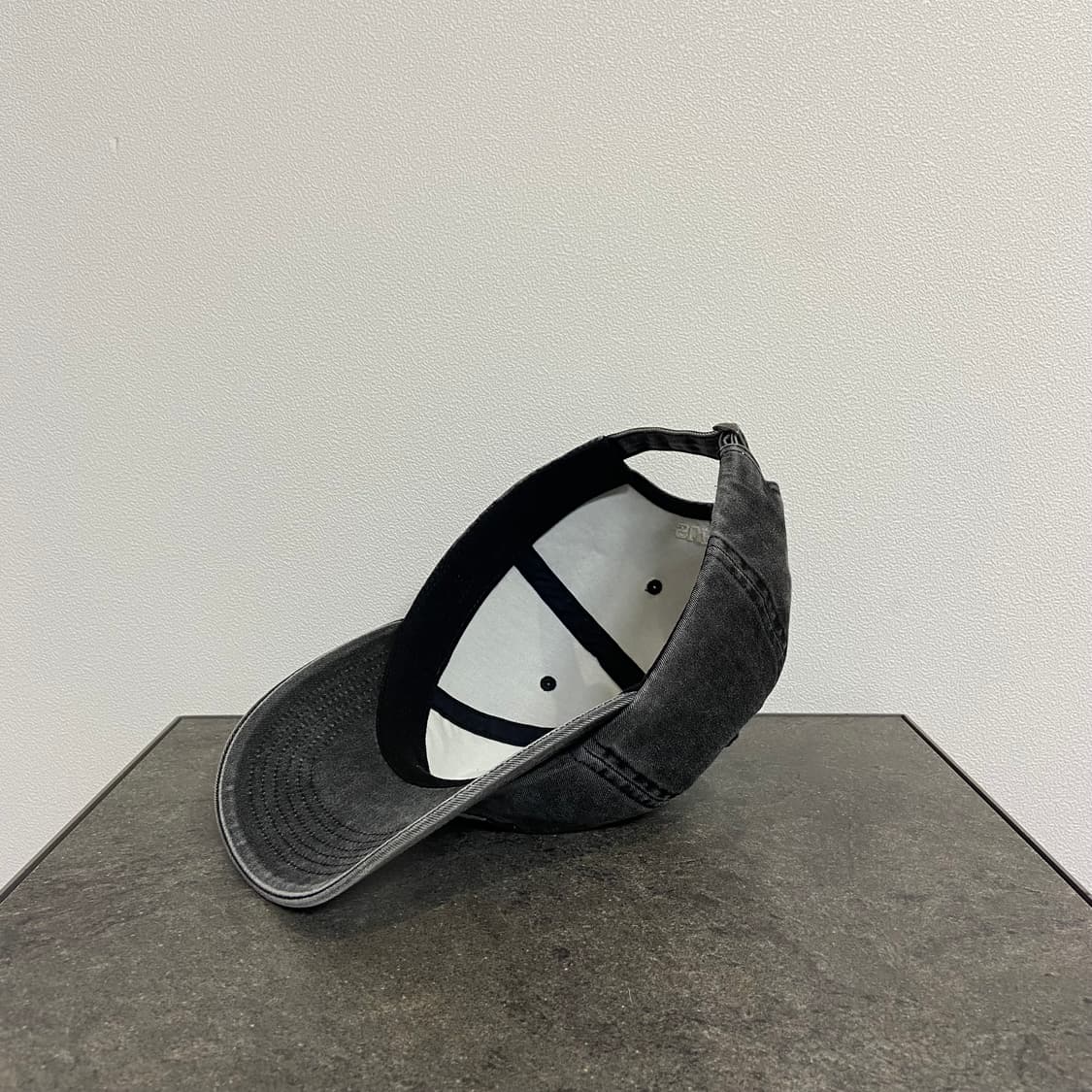 (OS) 슈프림 S로고 볼캡 모자 22FW 피그먼트 블랙 상품이미지6
