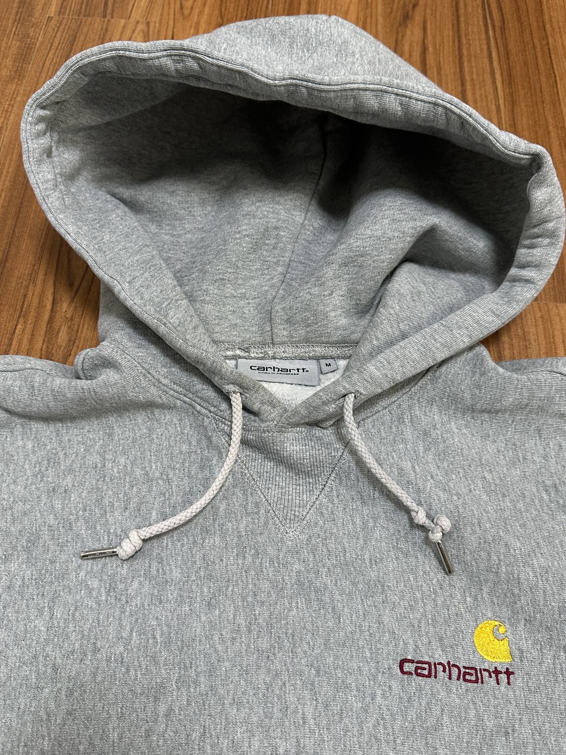 칼하트 WIP 기모 후드 스웻셔츠 M 상품이미지3