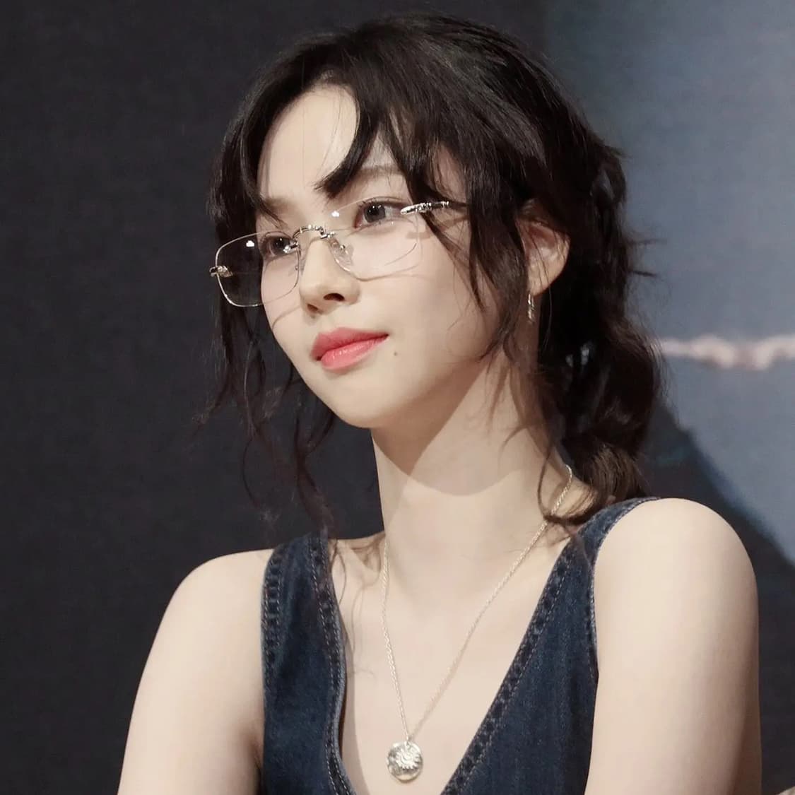 에스파 카리나 무테 안경 대만 팬미팅 연예인 선글라스 상품이미지2