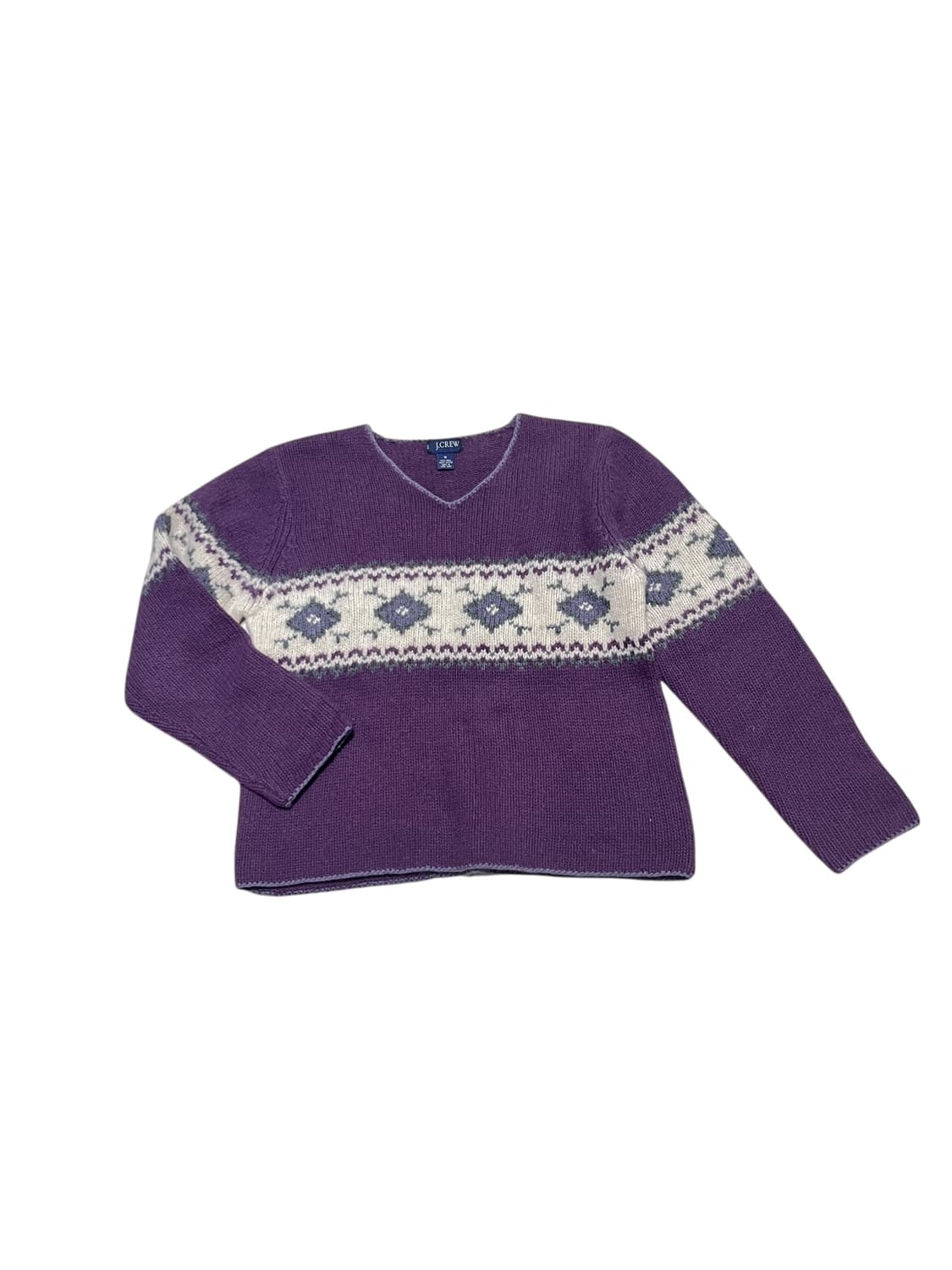 J.CREW 여성 패턴 니트 M 상품이미지1
