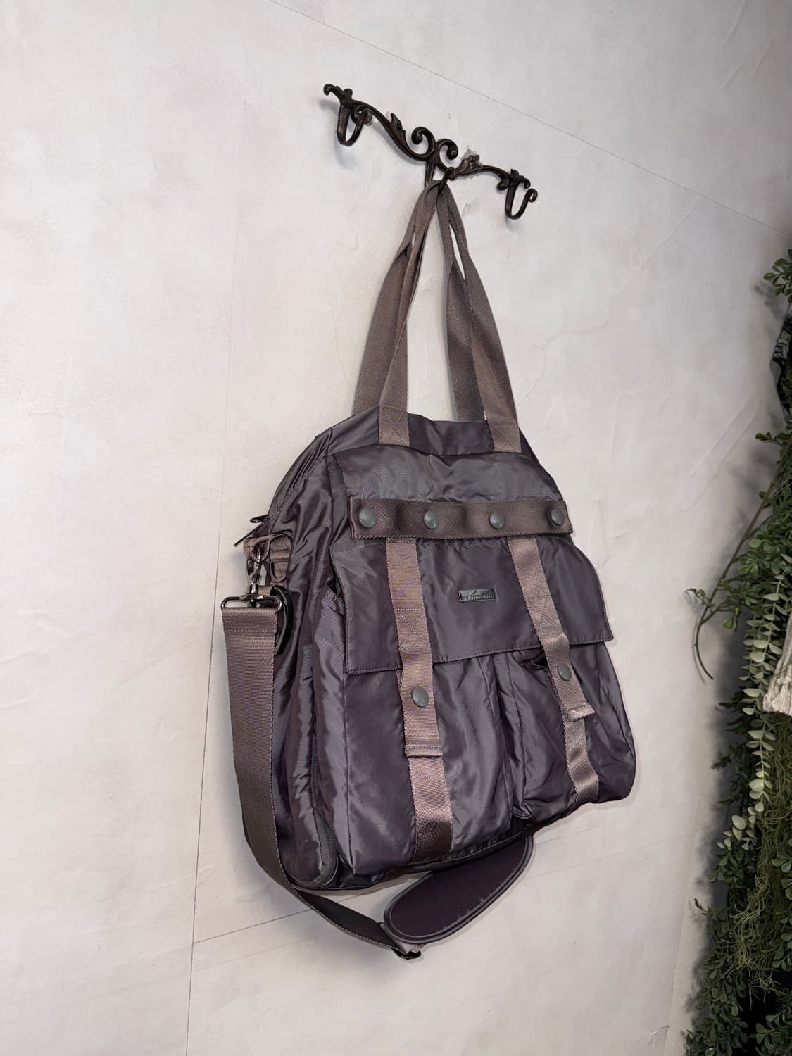 Adidas Stella McCartney purple 투웨이 백 상품이미지2