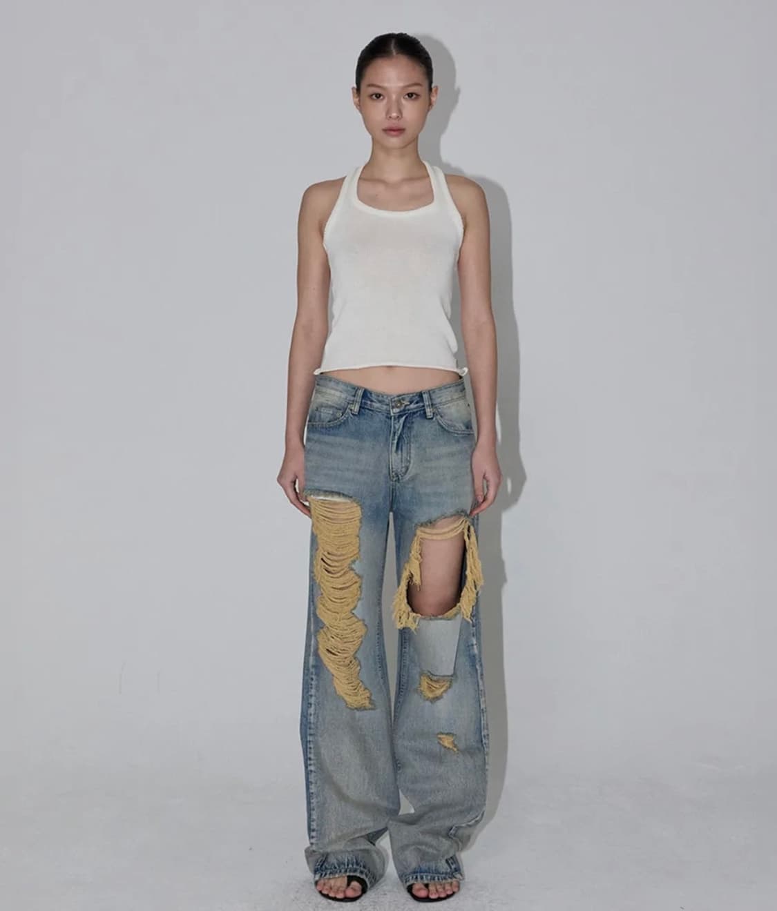 새상품) 이네기 데님 S사이즈 상품이미지2