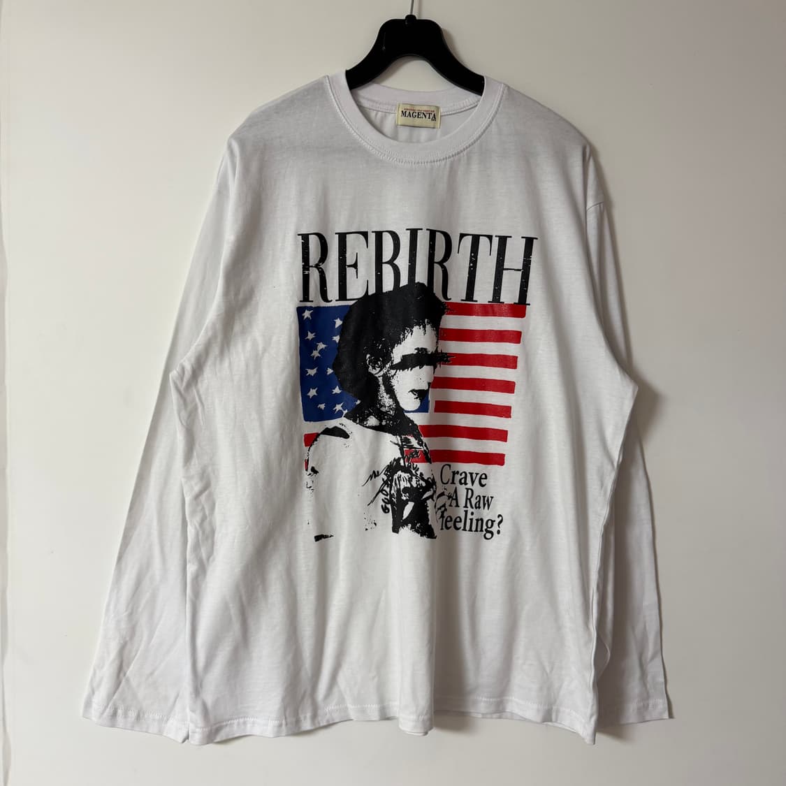 새상품 남녀공용 성조기 긴팔 상품이미지1