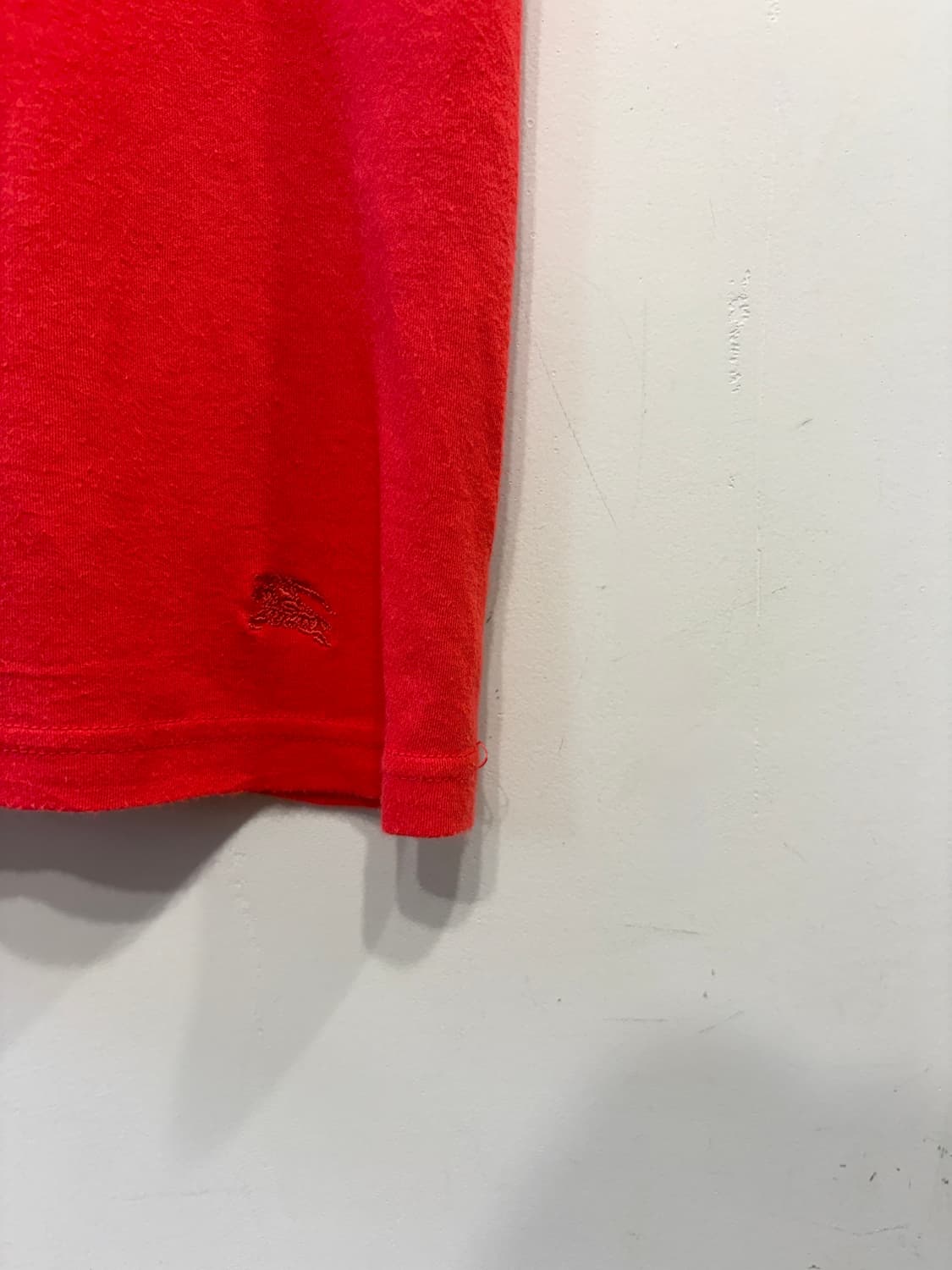 버버리 블루라벨 노바 체크 반팔 티셔츠 상품이미지4