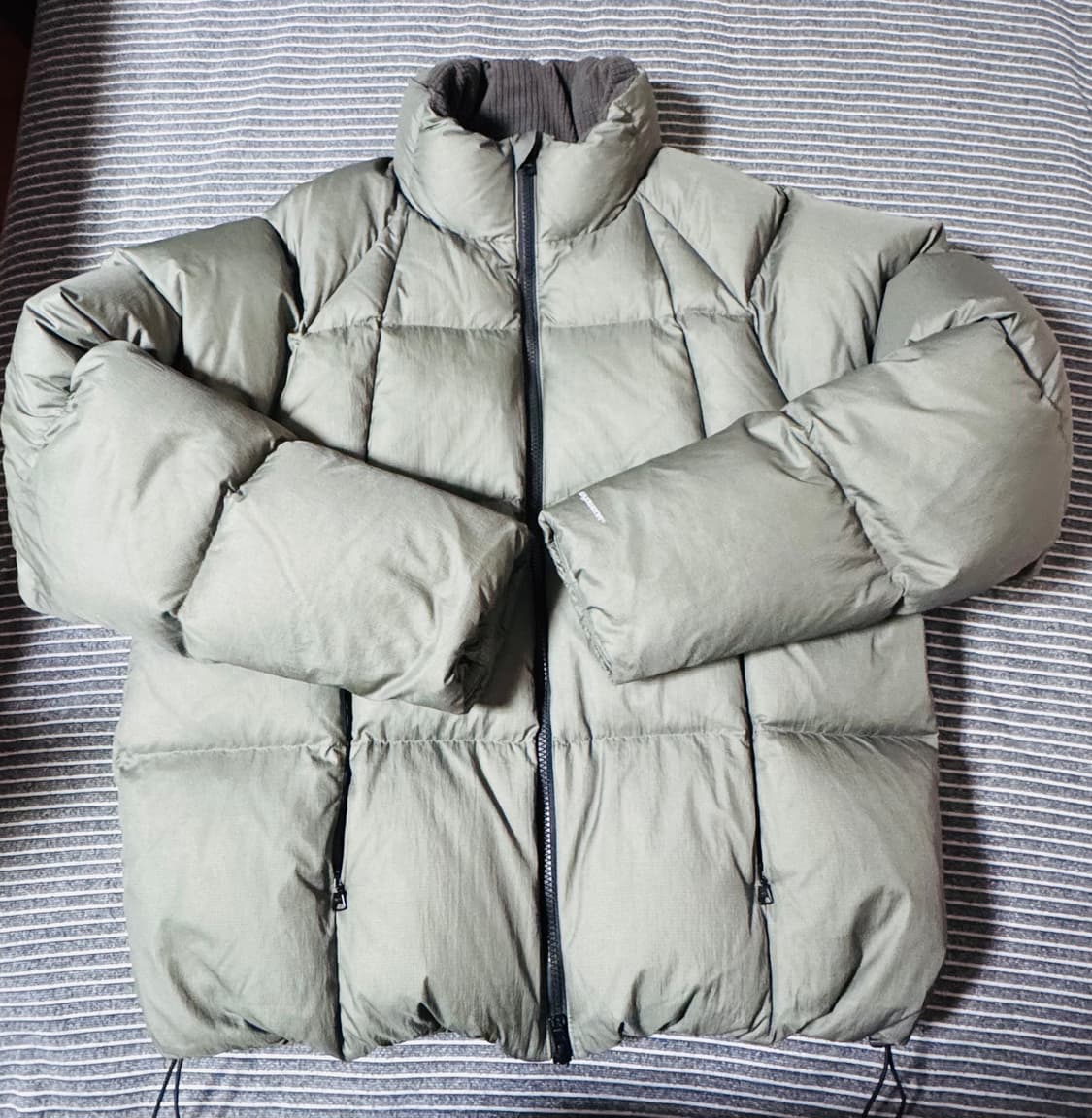 고요웨어 스너글 패딩 카키 XL 상품이미지2