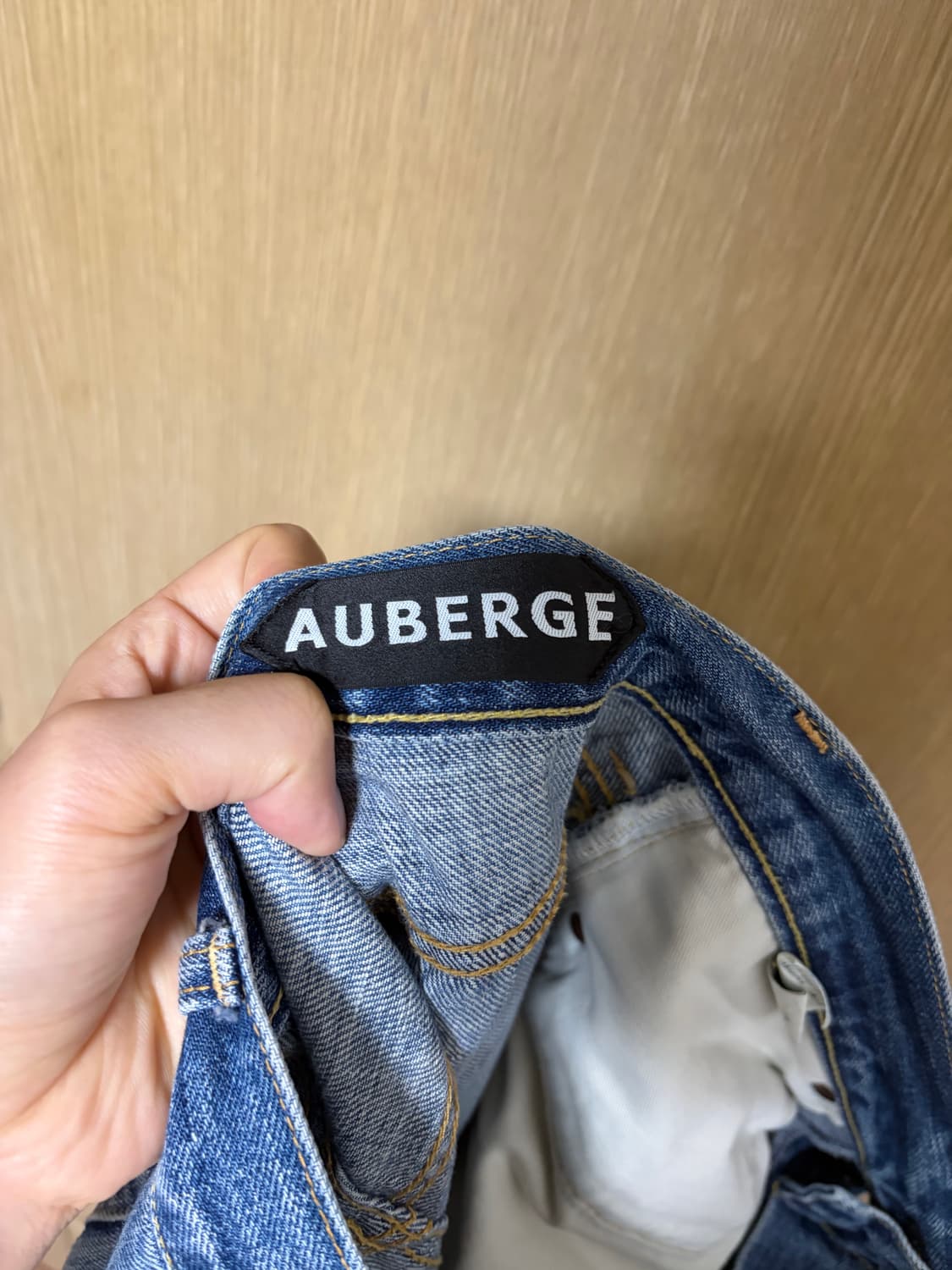 오베르쥬 어드레서 별주 데님 40사이즈 상품이미지2