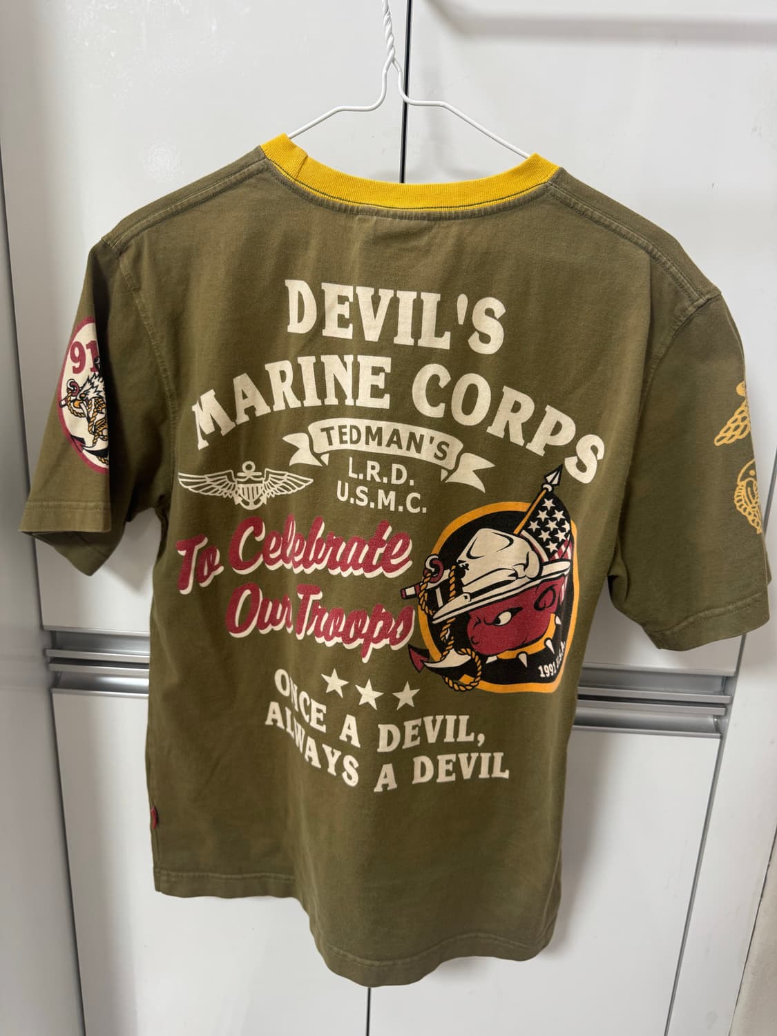 테드 컴퍼니 US MARINES 반팔셔츠 상품이미지2