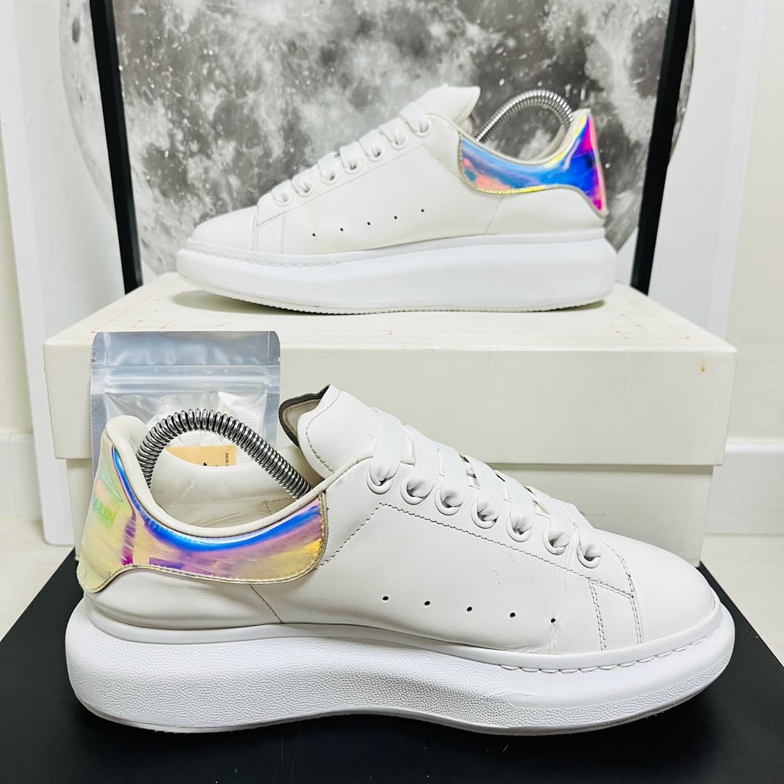 정품 40) 알렉산더 맥퀸 오버솔 스니커즈 255~260 상품이미지2