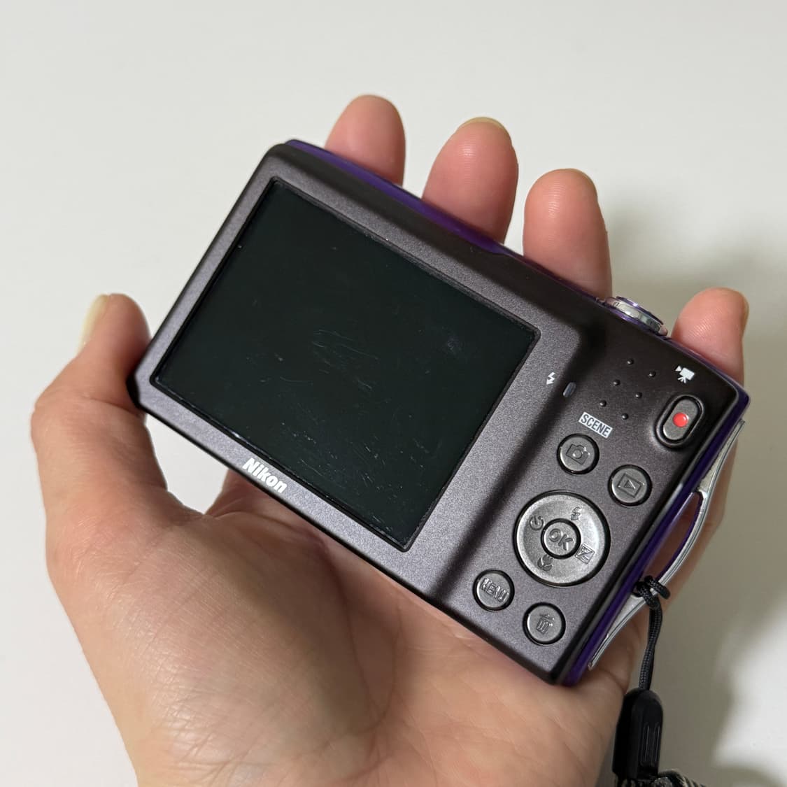 니콘 쿨픽스 s3300 빈티지 디카 디지털카메라 퍼플 상품이미지8