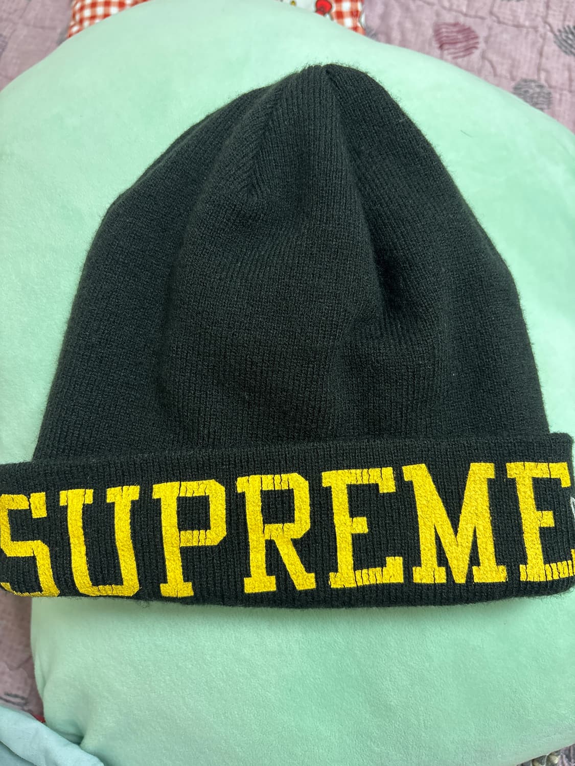 슈프림 비니 블랙 상품이미지2