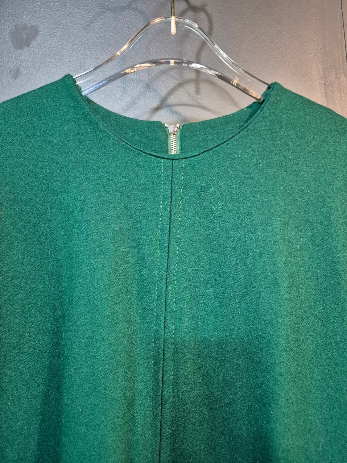 초록 울 원피스 프리사이즈  상품이미지3