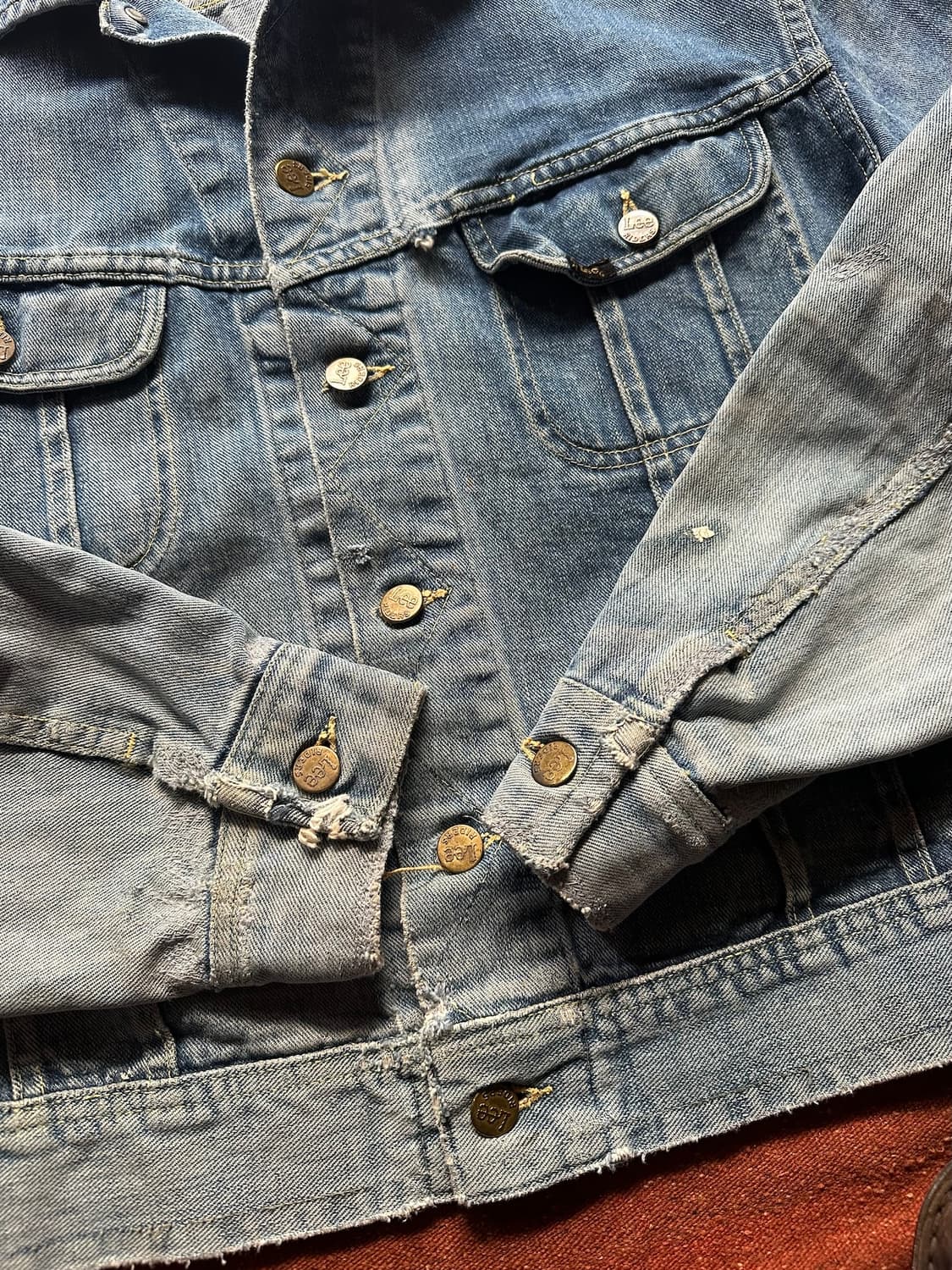 Big Size 60s LEE 101J Denim Jacket 상품이미지5