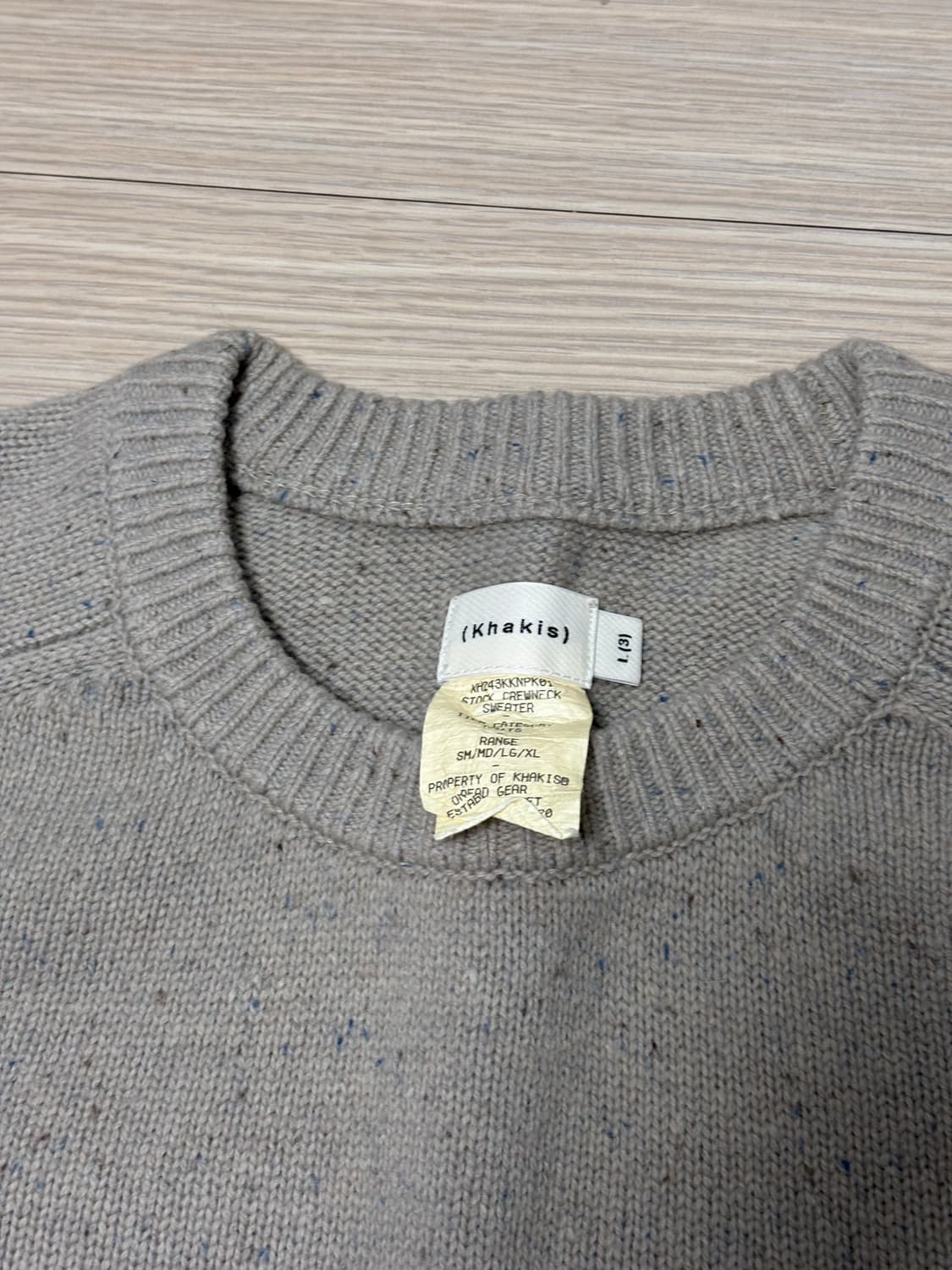 [L] 카키스 스웨터 상품이미지3