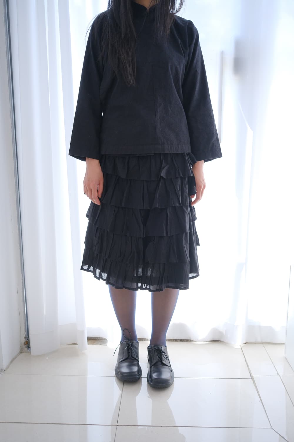 Frill wrap skirt 상품이미지2