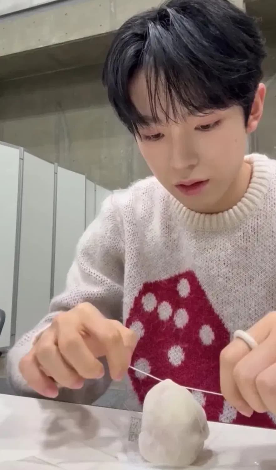 Stussy 스투시 다이스 모헤어 스웨터 니트 XL 상품이미지3