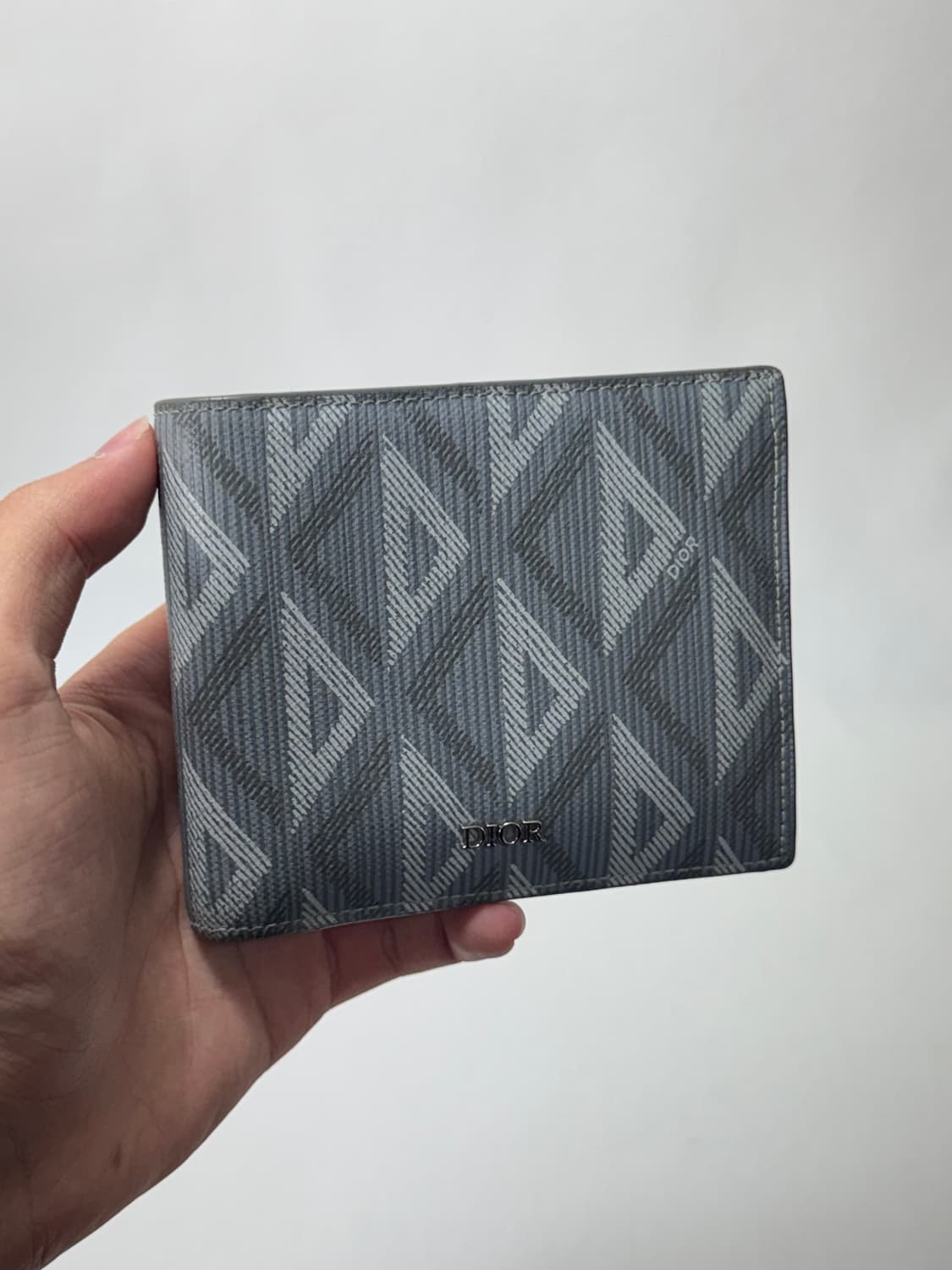 디올 CD 다이아몬드 캔버스 반지갑 상품이미지1