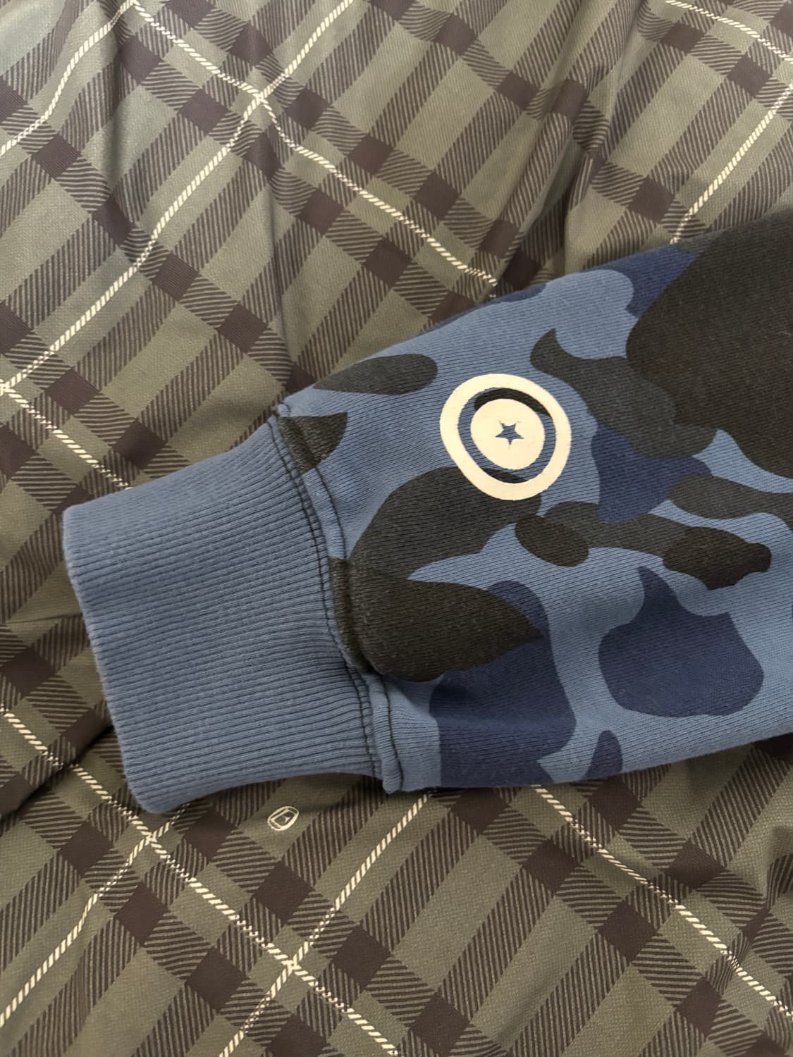 베이프 샤크카모 후드집업 XXL 상품이미지8