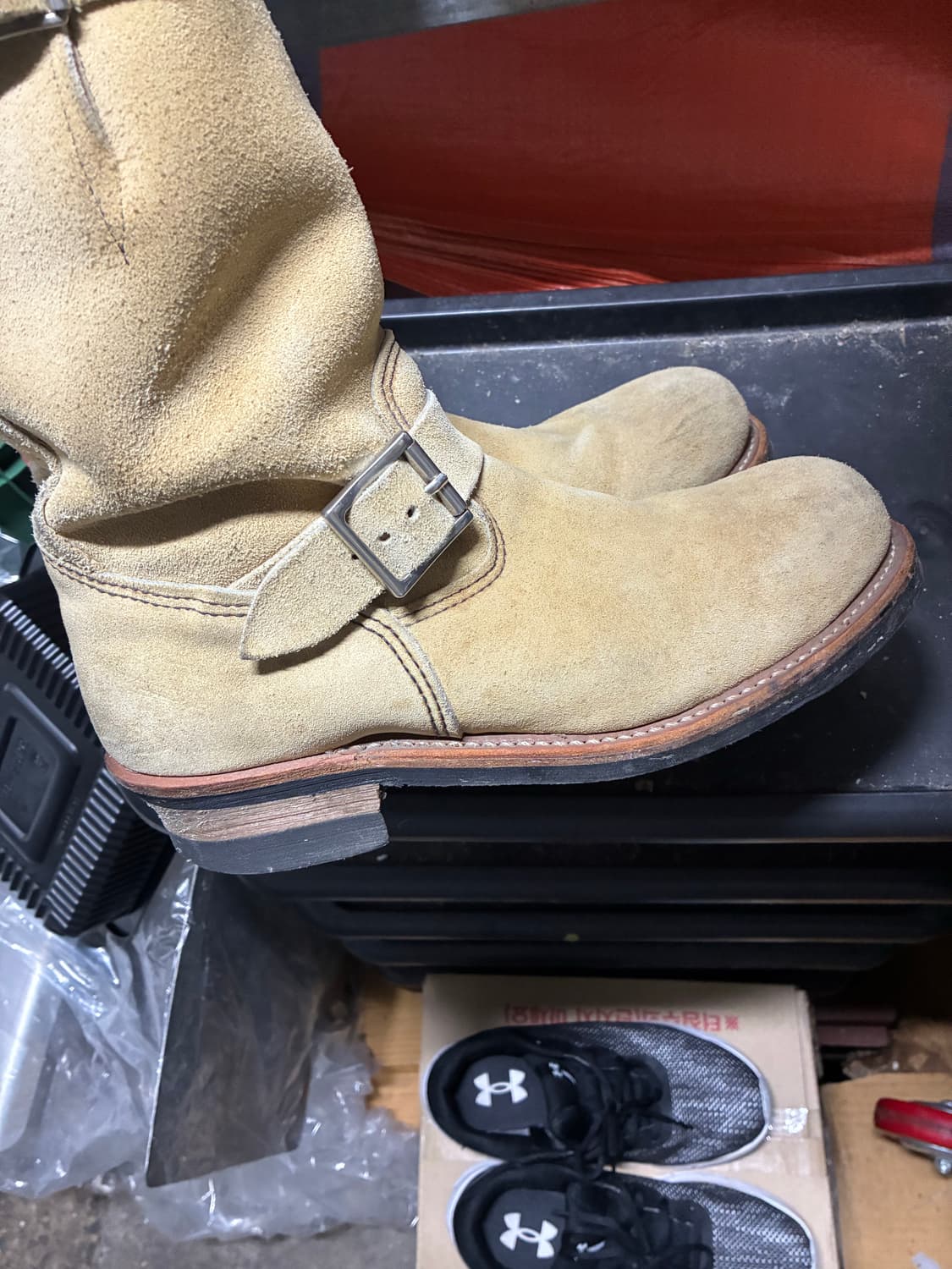 9.5D)레드윙 8268 러프아웃 엔지니어부츠 상품이미지2