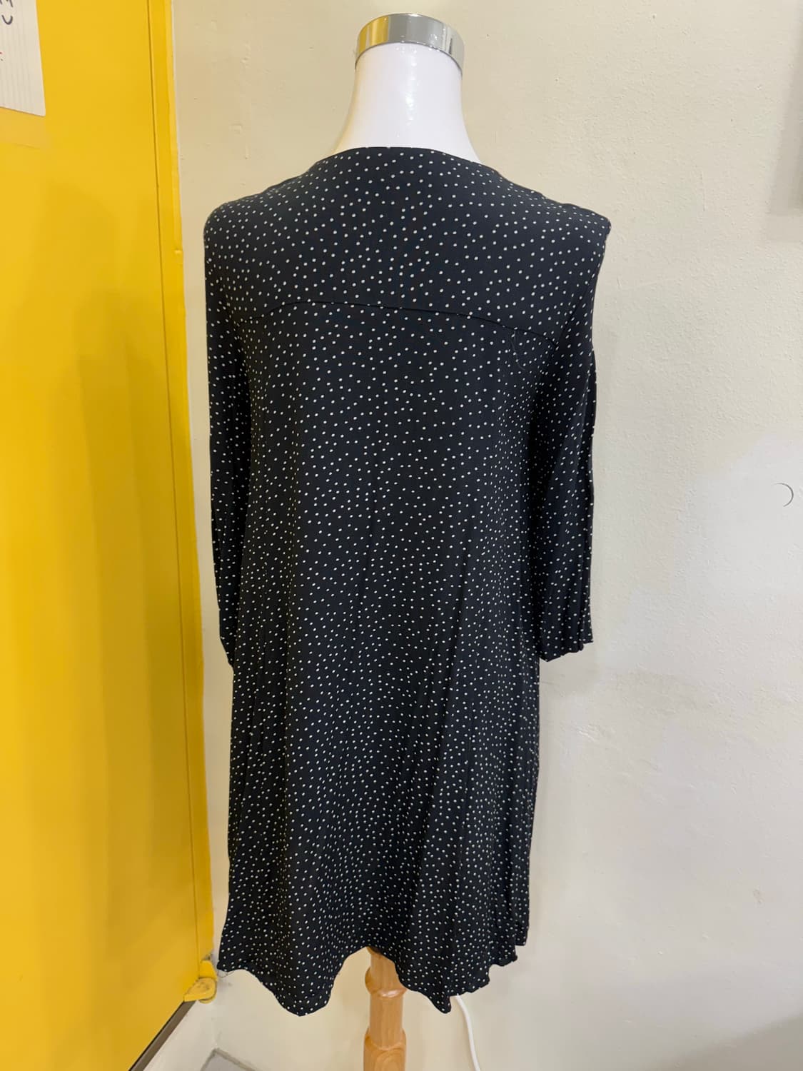 ZARA BASIC 도트 리본 원피스  상품이미지4