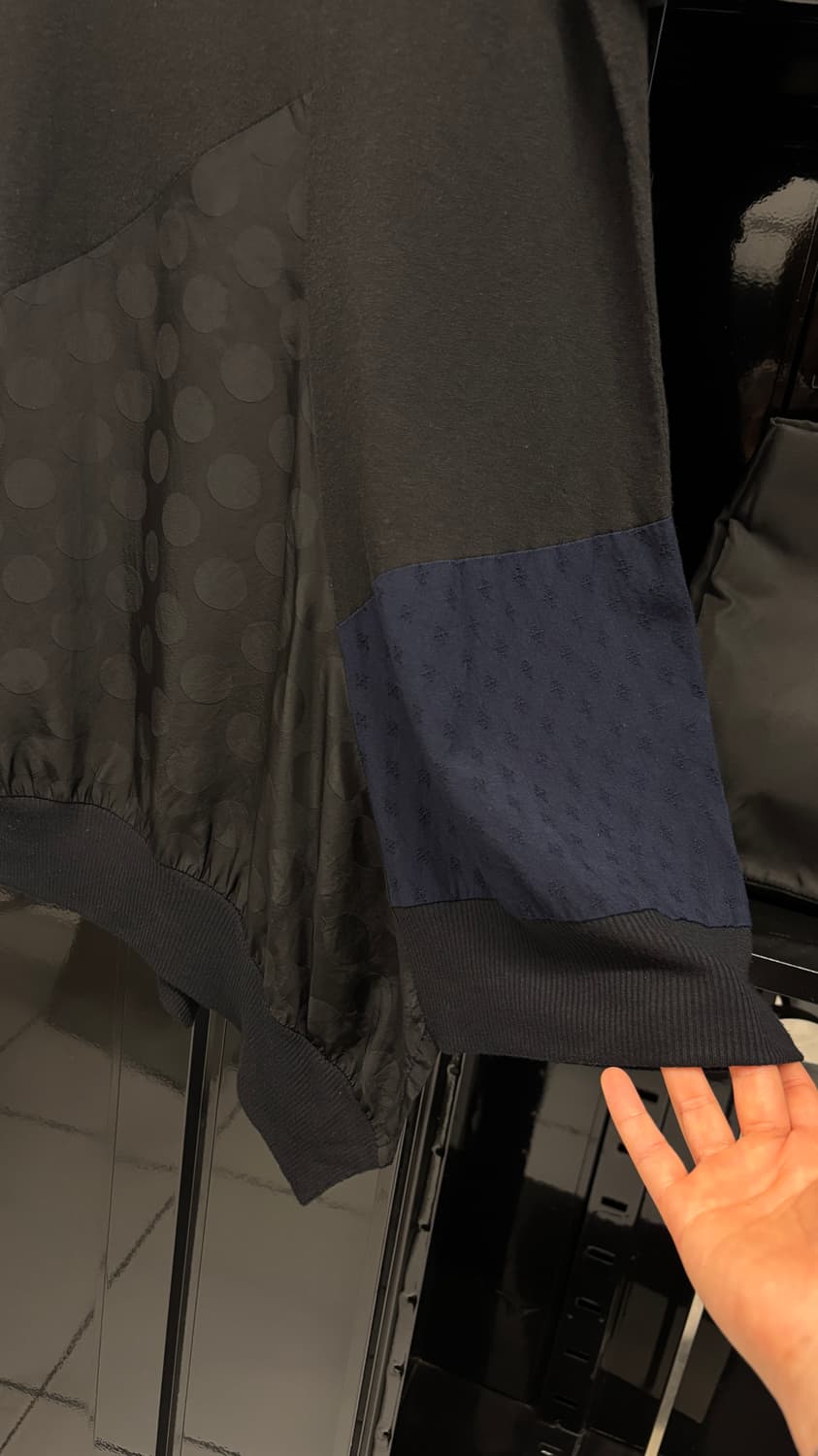 Y’S asymmetric panel short sleeve shirt 상품이미지5