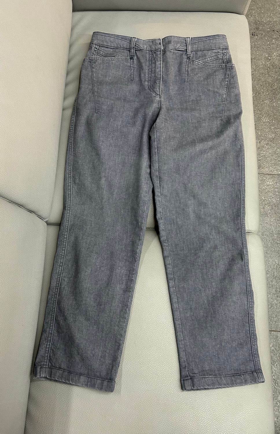 한섬 타임 여성 포스트모던 데님 팬츠(67) 상품이미지1