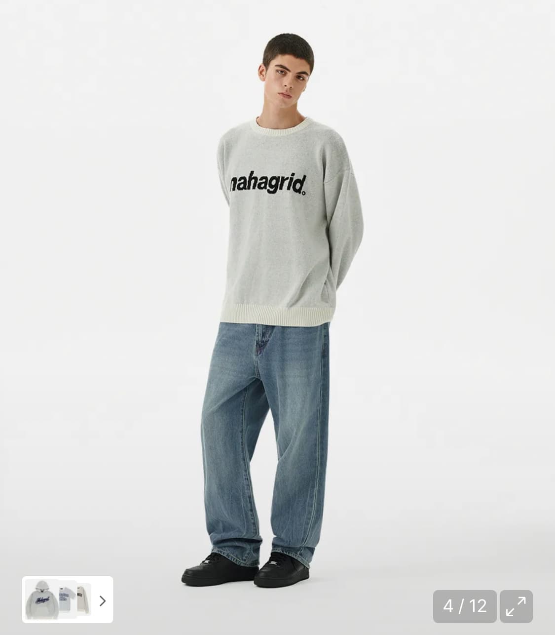 마하그리드 니트  상품이미지3