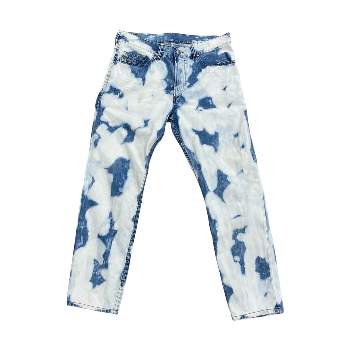 디젤 남성 타이다이 워싱 데님 팬츠 상품이미지1