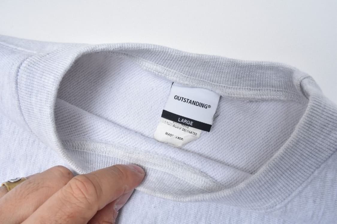 아웃스탠딩 맨투맨 스웻셔츠 L N0813 상품이미지4