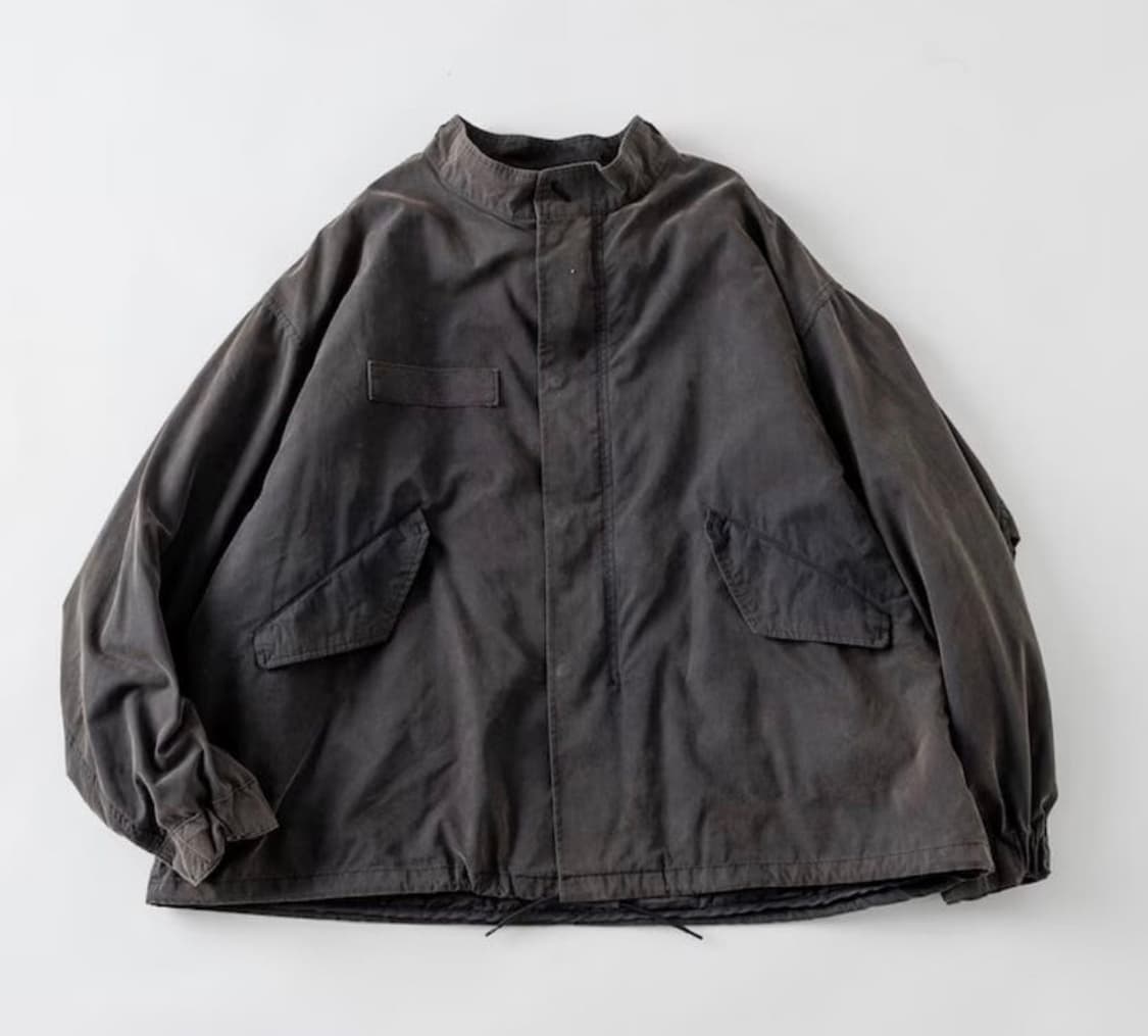 (L) 프릭스스토어 m65 숏파카 페이드 블랙 상품이미지2