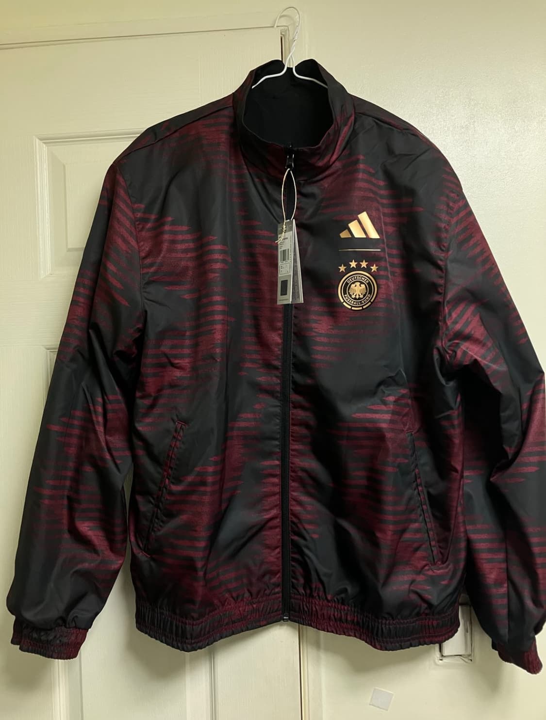 아디다스 독일 앤섬자켓 바람막이 리버시블 상품이미지2