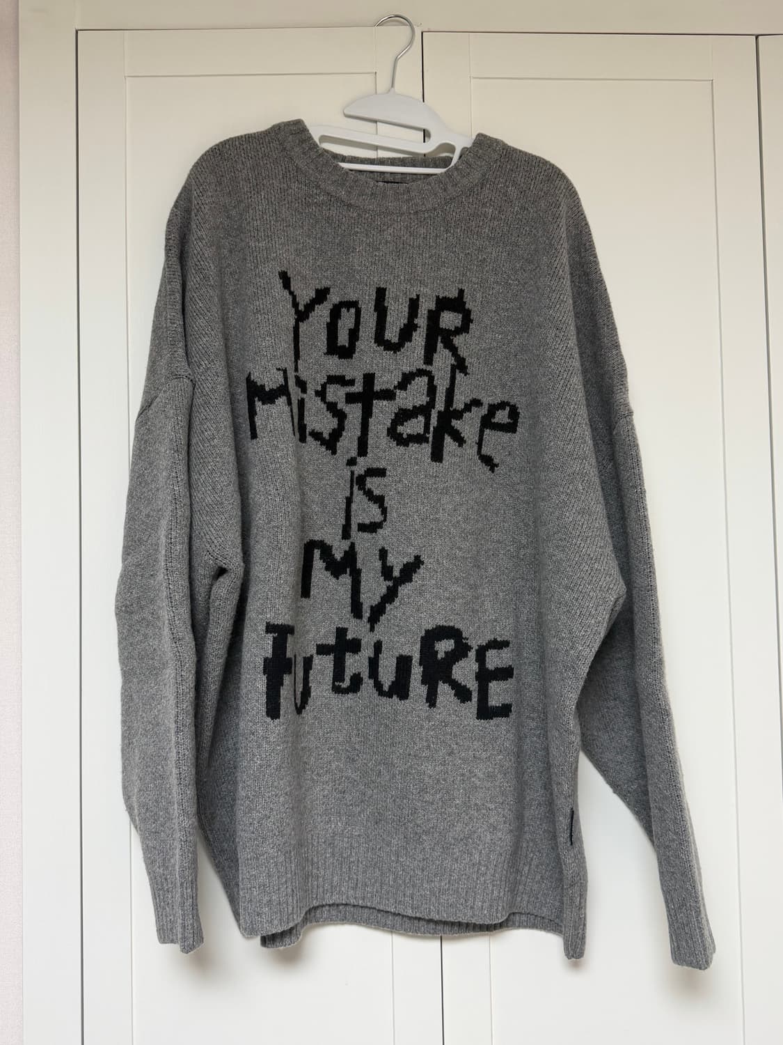 XL 아조바이아조 니트 그레이 상품이미지1