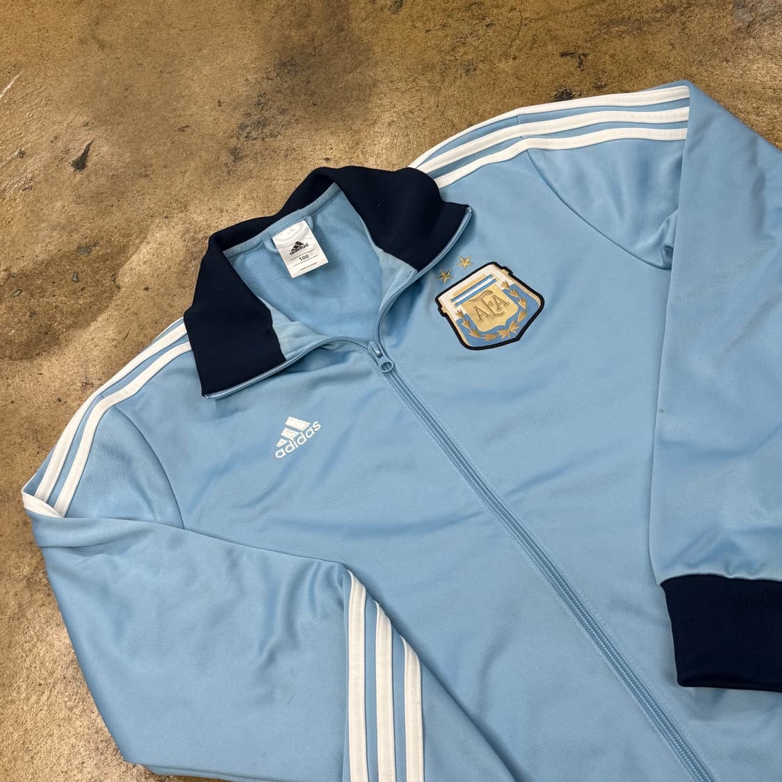 아디다스 아르헨티나 하늘 메시 져지 트랙탑  100 상품이미지1