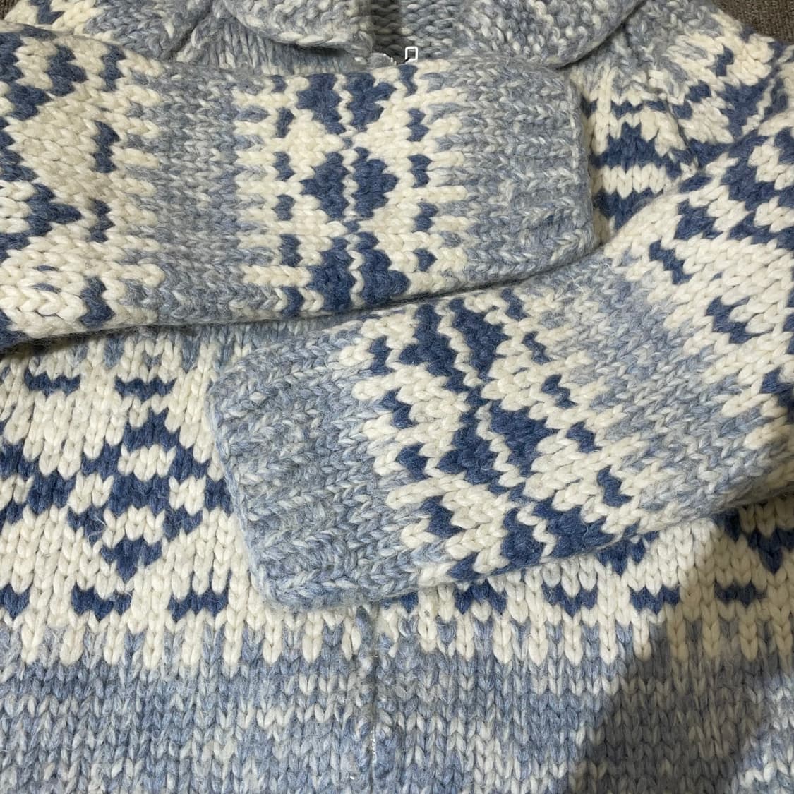 (S) Cowichan 코위찬 니트 집업 상품이미지5