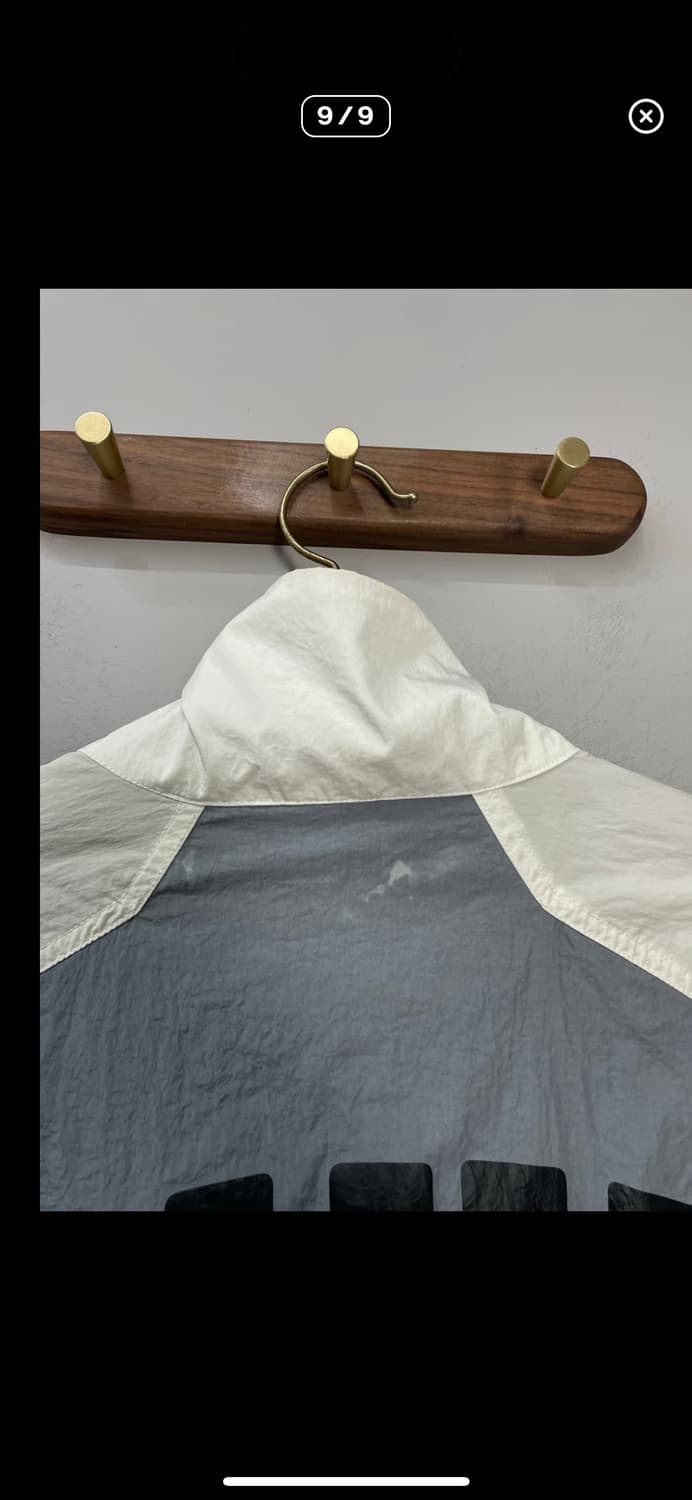 나이키 그레이 블랙 언라인드 프린팅 바람막이 A2472 상품이미지8