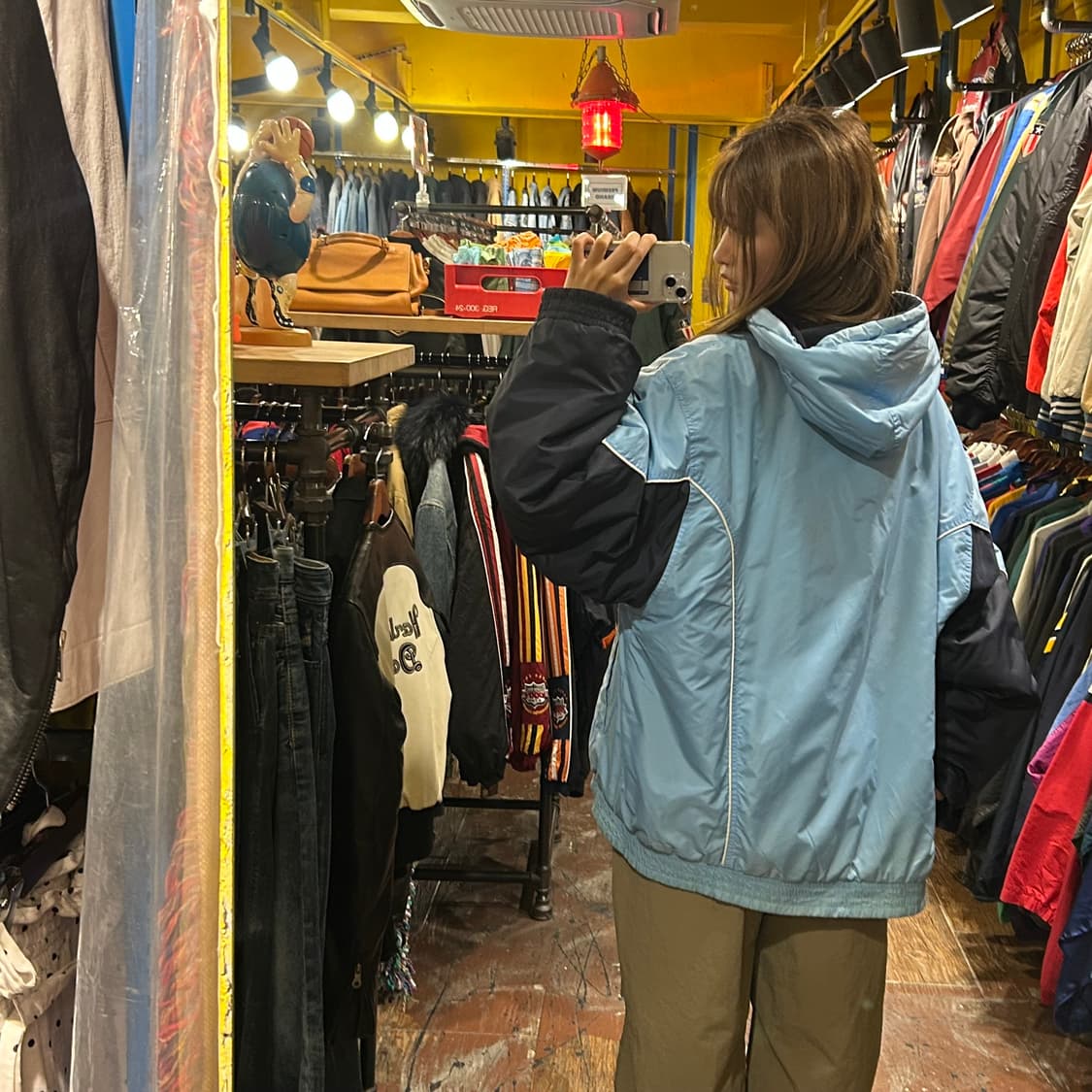 [HI] 챔피온 리버시블 점퍼 블루 상품이미지4