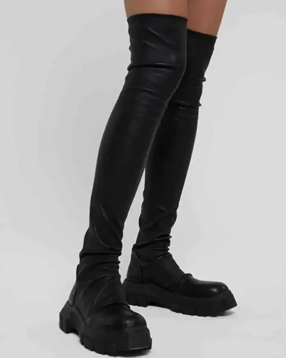 릭오웬스 chunky sole boots 상품이미지3