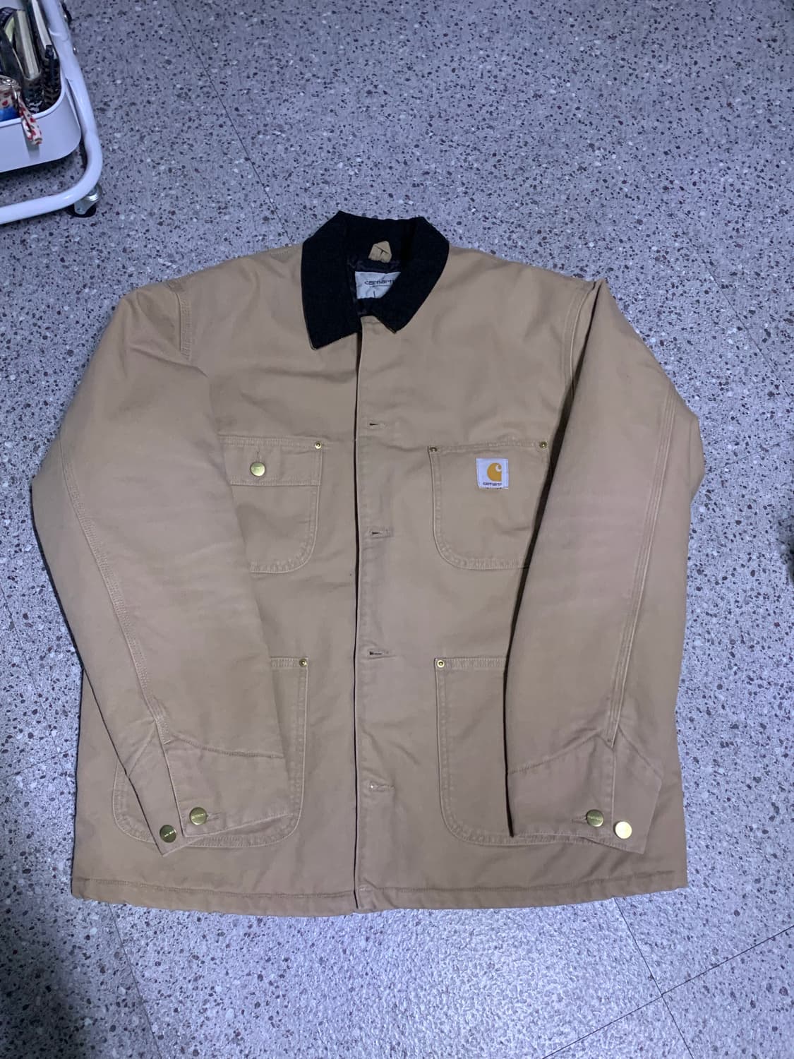 칼하트 wip OG 초어코트 더스티 해밀턴 브라운 윈터 L 상품이미지1