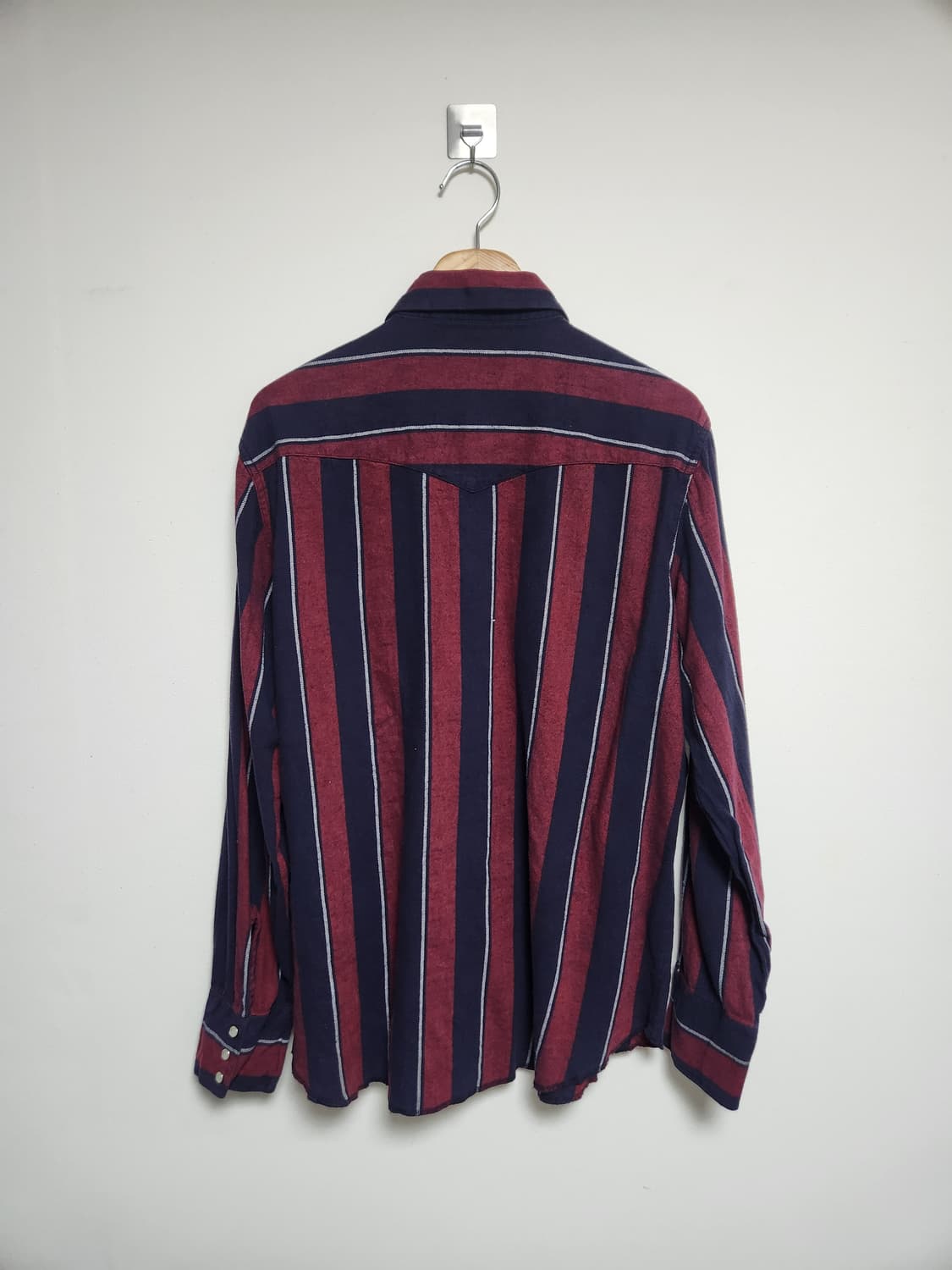 랭글러Wrangler 웨스턴 플란넬 셔츠 L - S73 상품이미지2