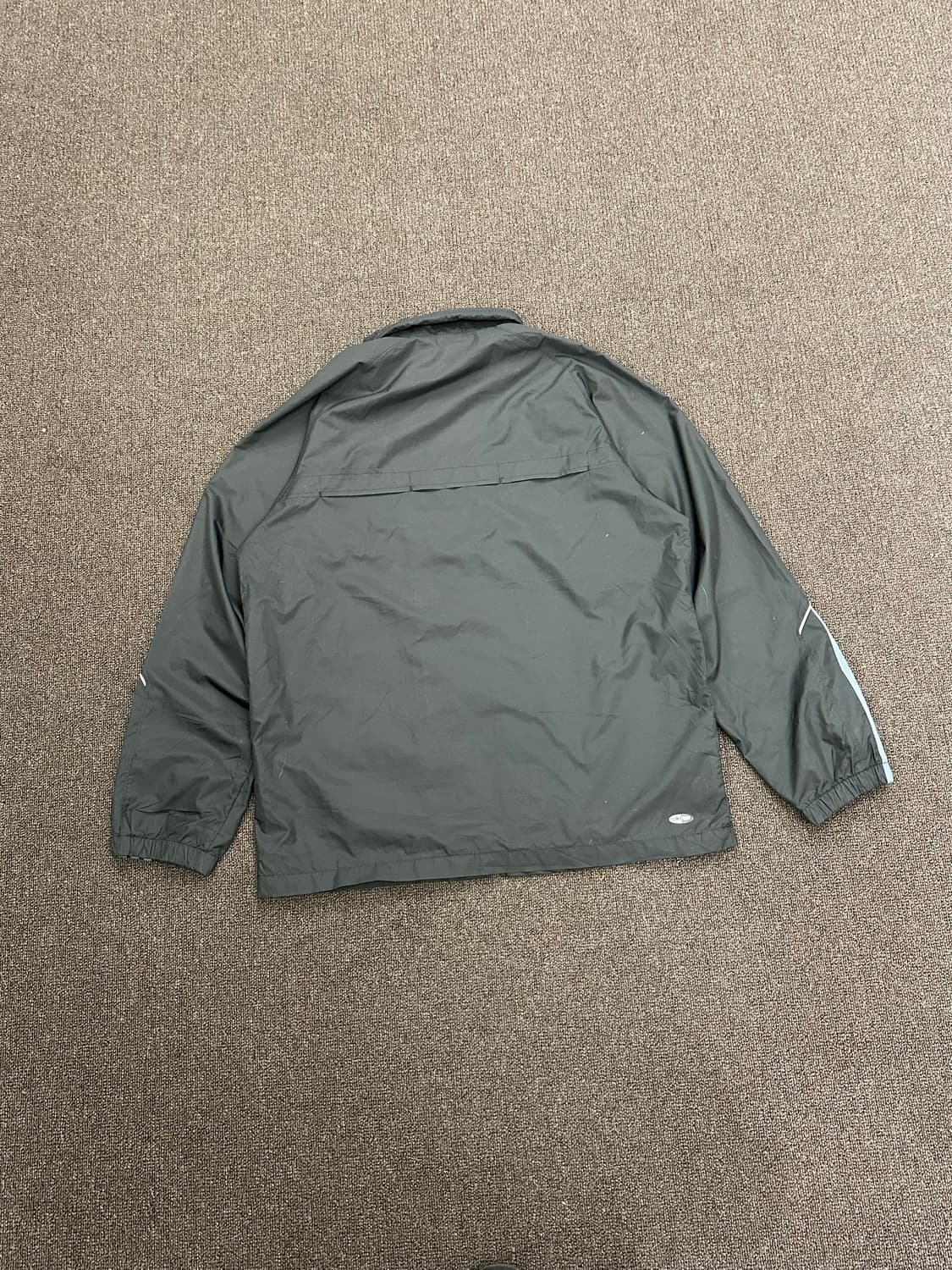 L)Adidas 빈티지 블랙 윈드브레이커 상품이미지6