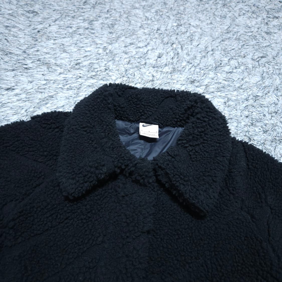 나이키) M 여자 쉐르파자켓 롱뽀글이 / 왕눈이샵 상품이미지3