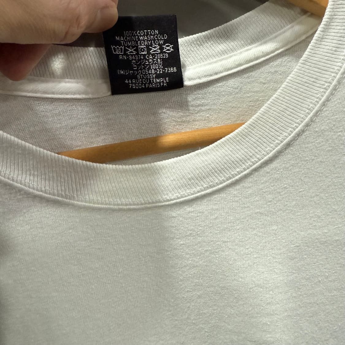 L 스투시 Stussy 베이직 사인로고 롱슬리브 긴팔 티셔츠 상품이미지4