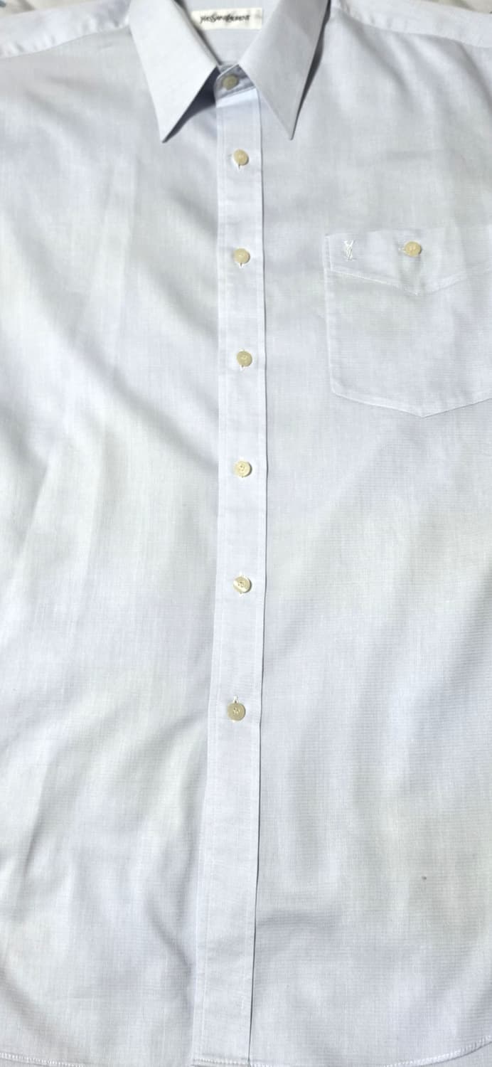 입생로랑 연하늘색 셔츠 100 상품이미지5