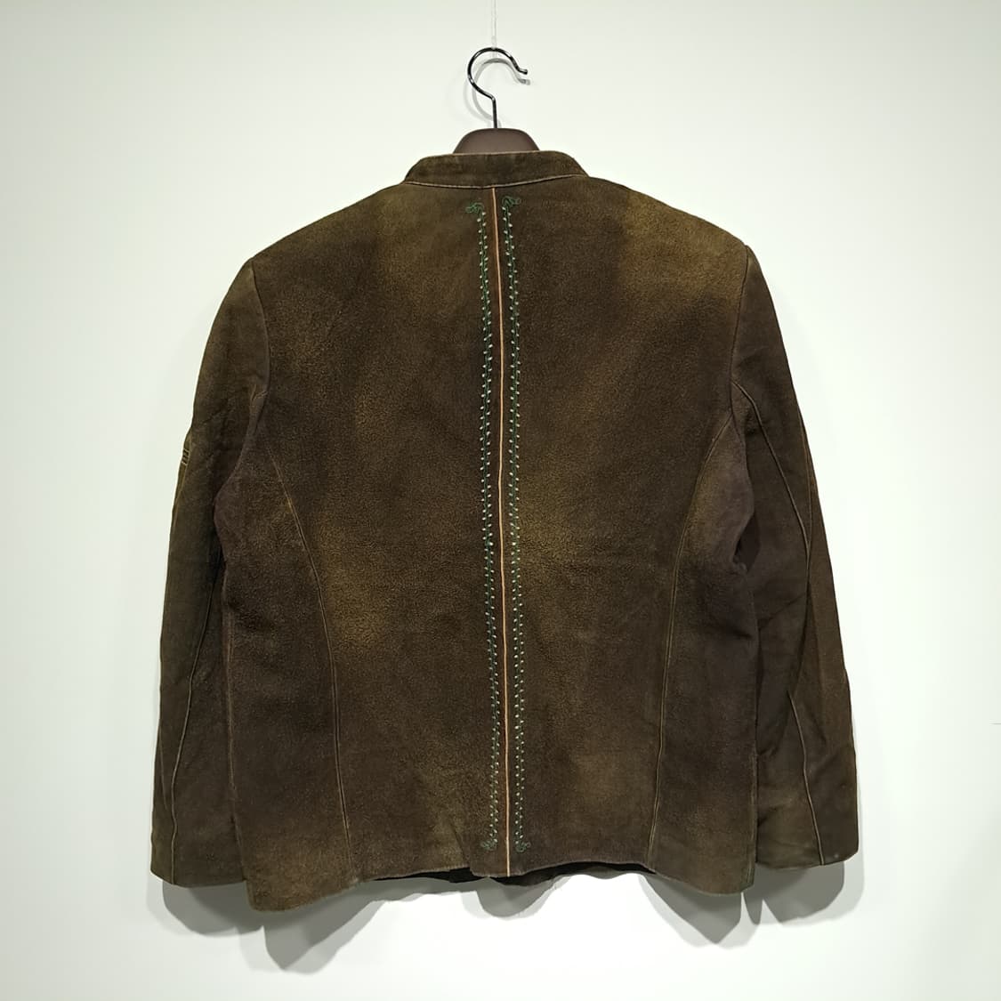 CN498 L Wildbock 80s 바이에른 트라흐텐 스웨이드 가죽자켓 상품이미지8