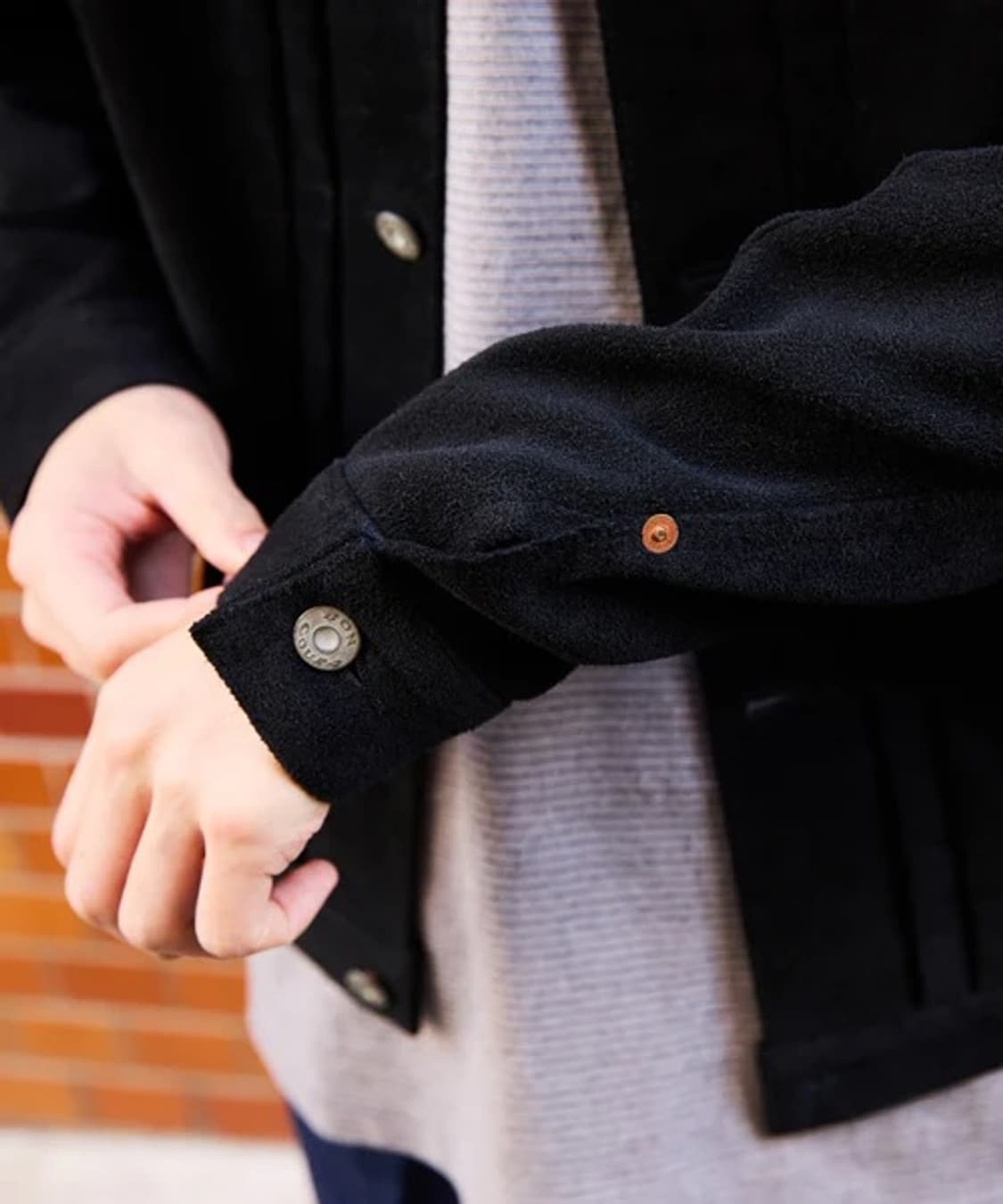 본쿠라 WILD LIFE TALOR 별주 1세대 스웨이드 가죽자켓 40 상품이미지5