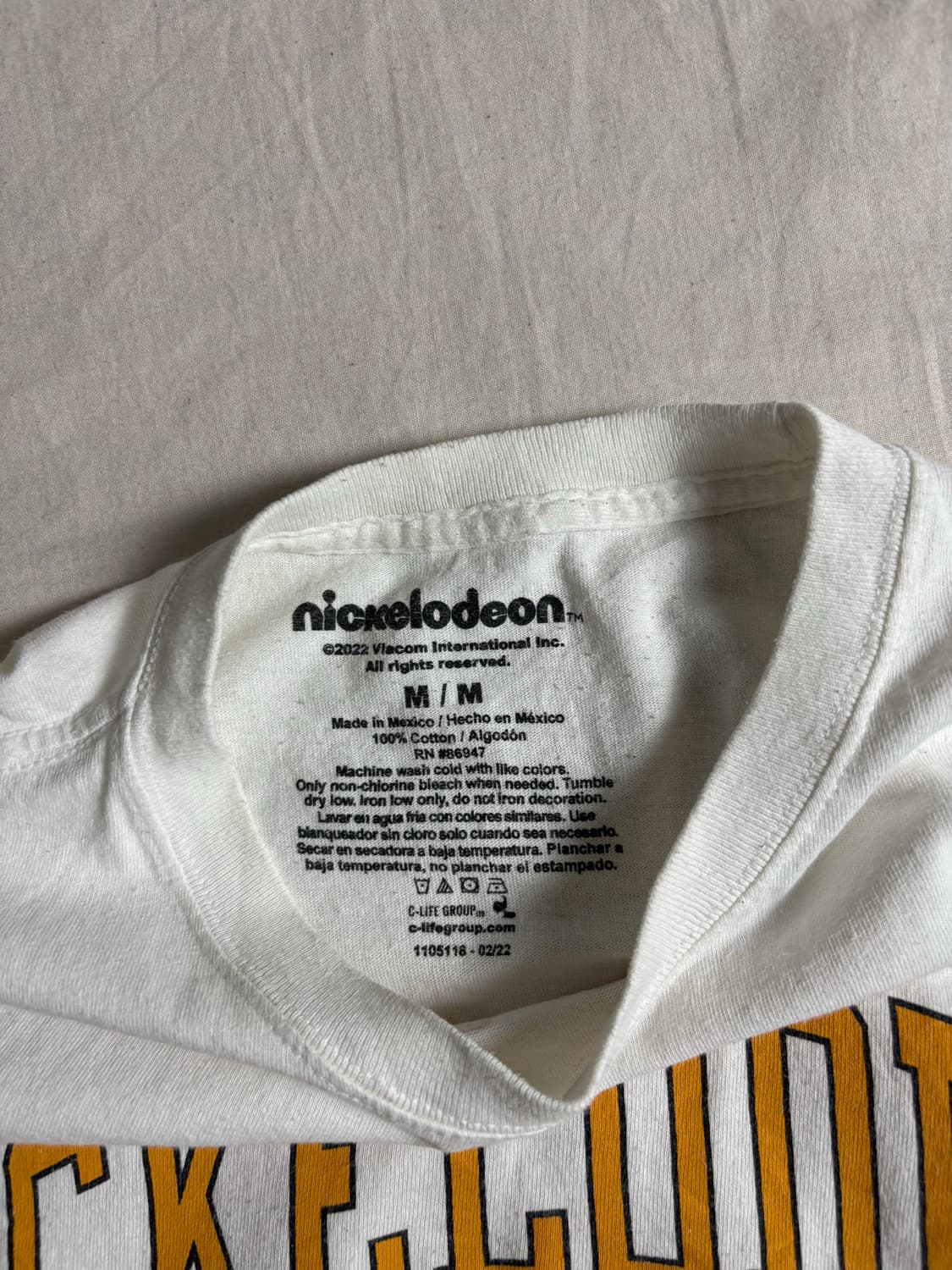 Nickelodeon 니켈로디언 반팔 티셔츠 M 상품이미지3