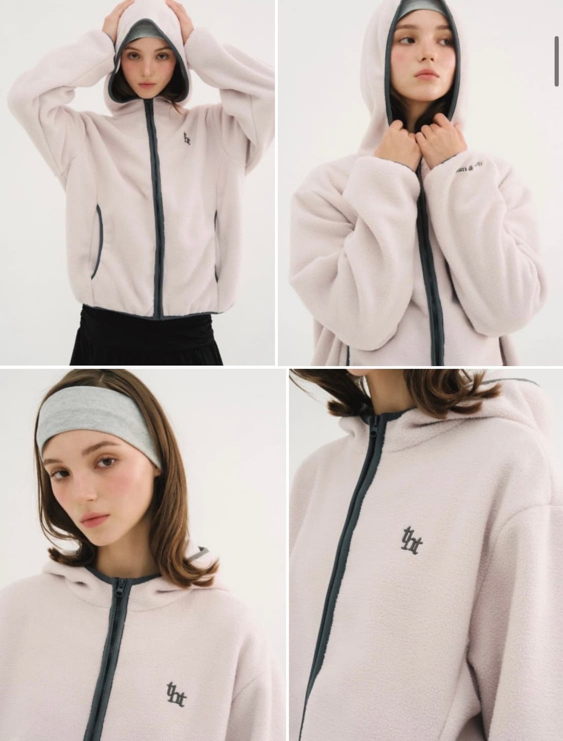 쓰리타임즈 플리스 자켓 상품이미지3