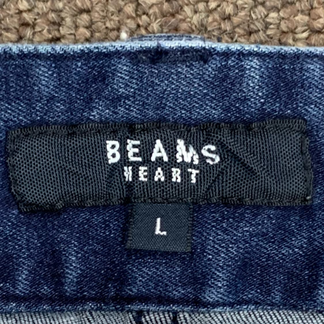 [35] BEAMS HEART 테이퍼드핏 데님팬츠 상품이미지5