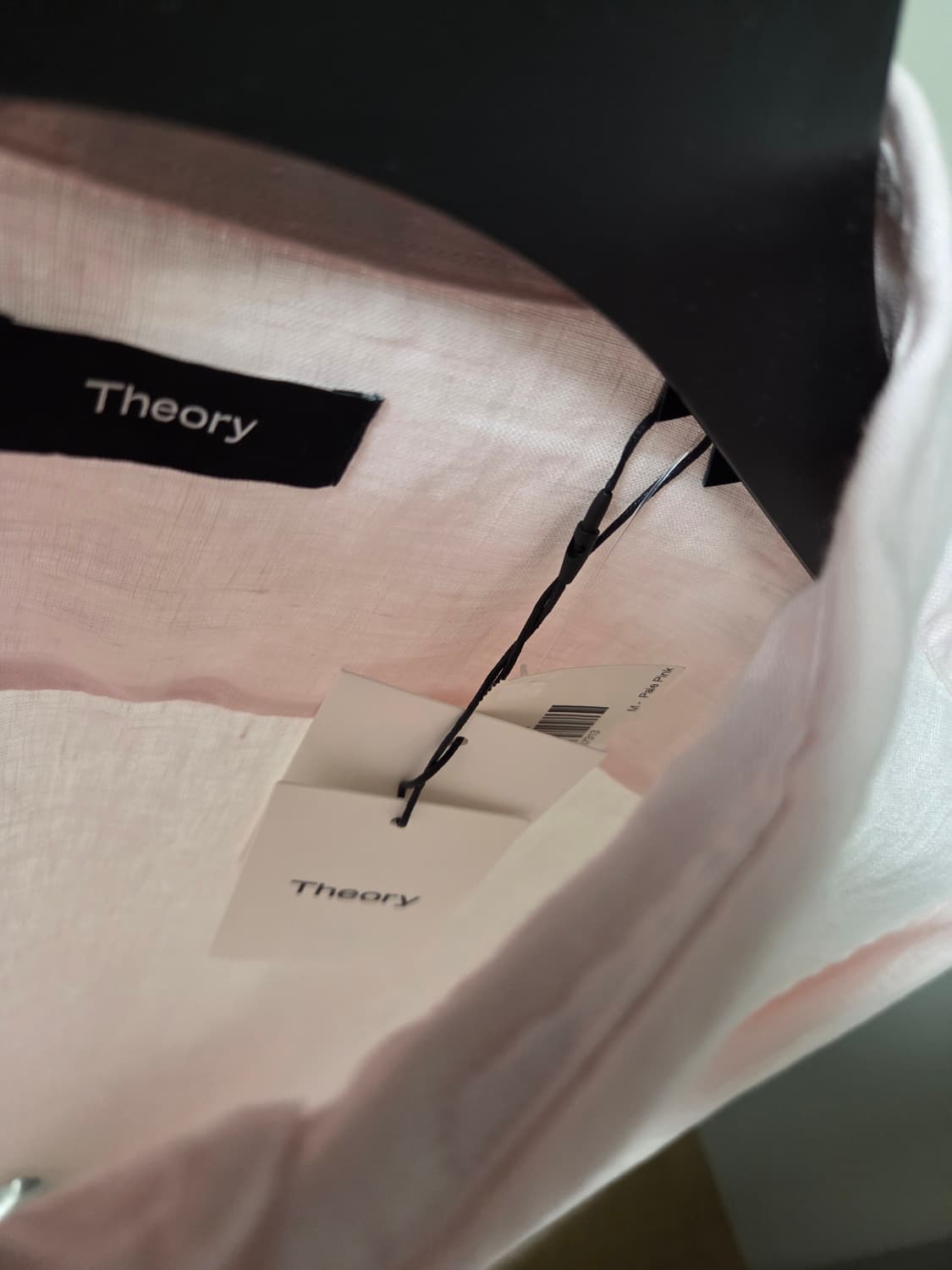 띠어리 Theory 어빙 린넨셔츠 페일 핑크 상품이미지6